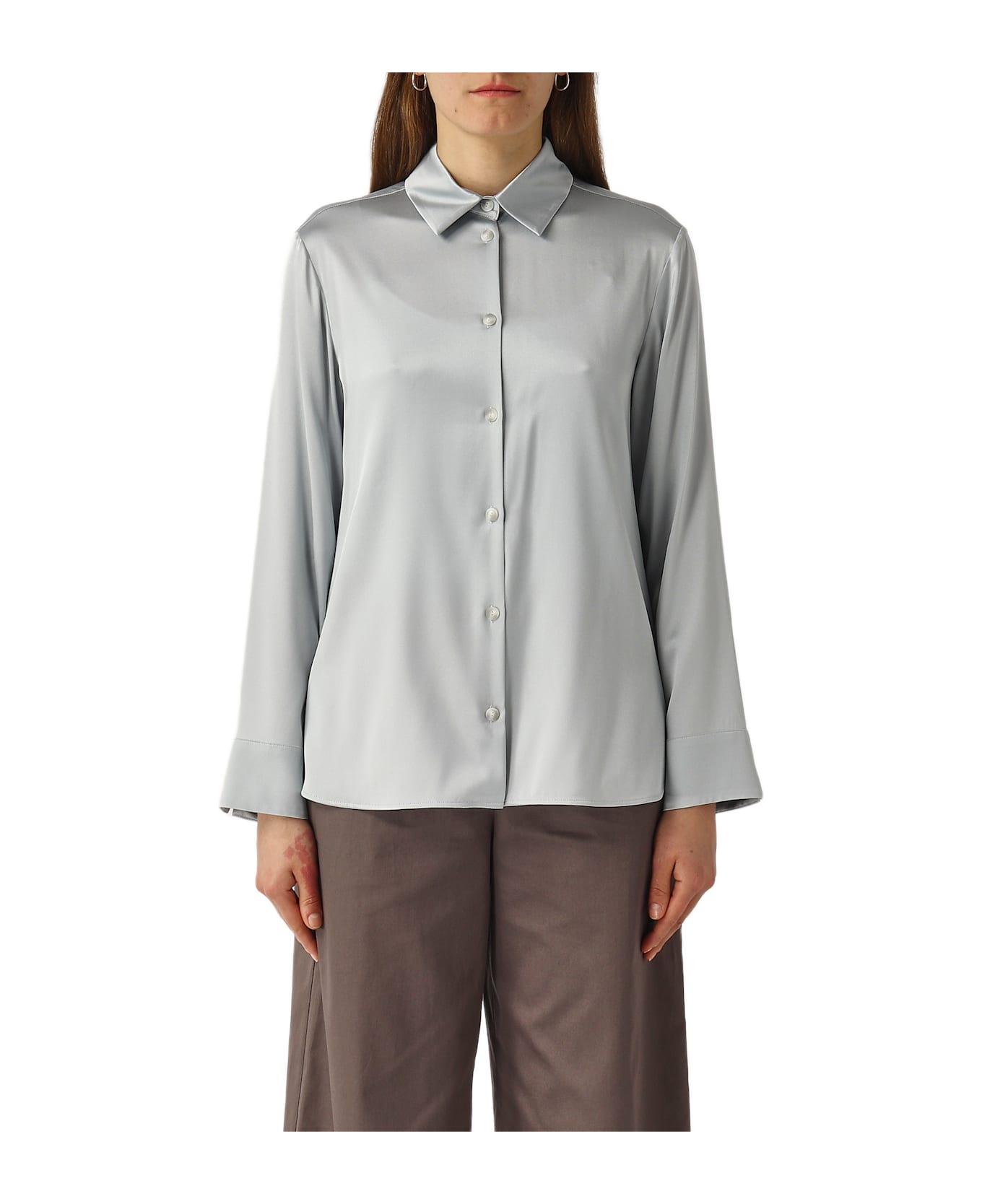 Max Mara Kadiak Shirt - AZZURRO POLVERE