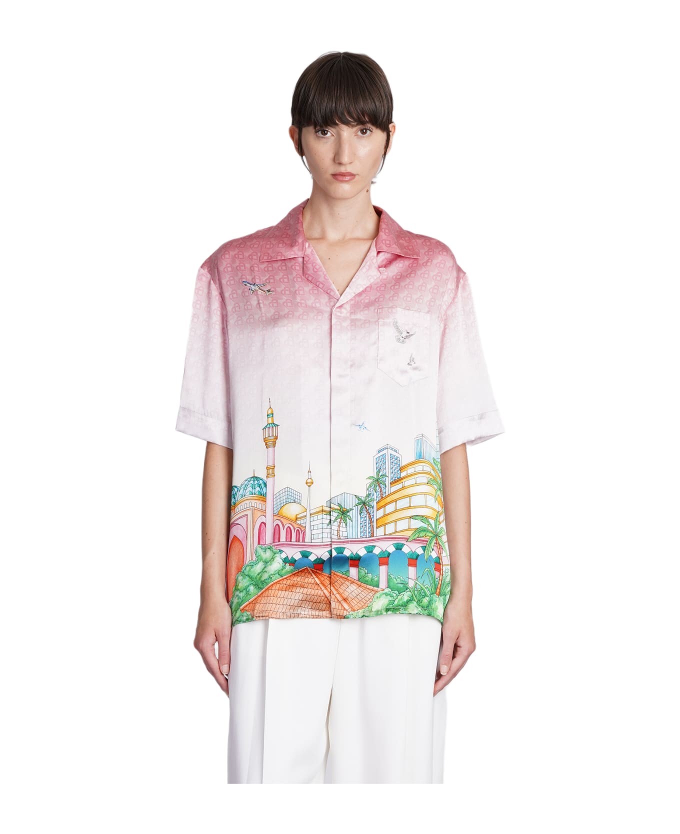 Casablanca Shirt - rose-pink
