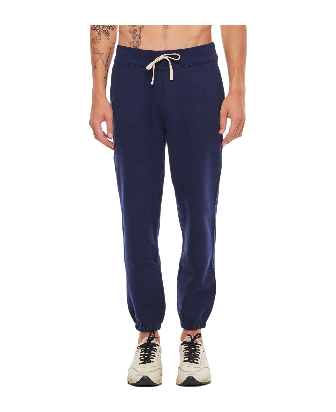Polo Ralph Lauren Cotton Track Pants - Blue