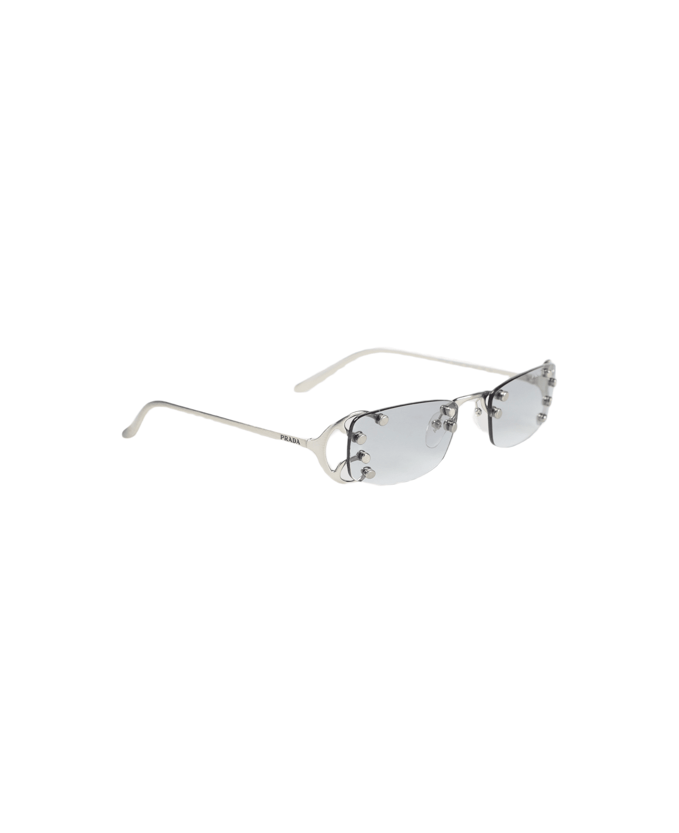 Prada Eyewear Fashion Show Sunglasses - V Argento Nouveau