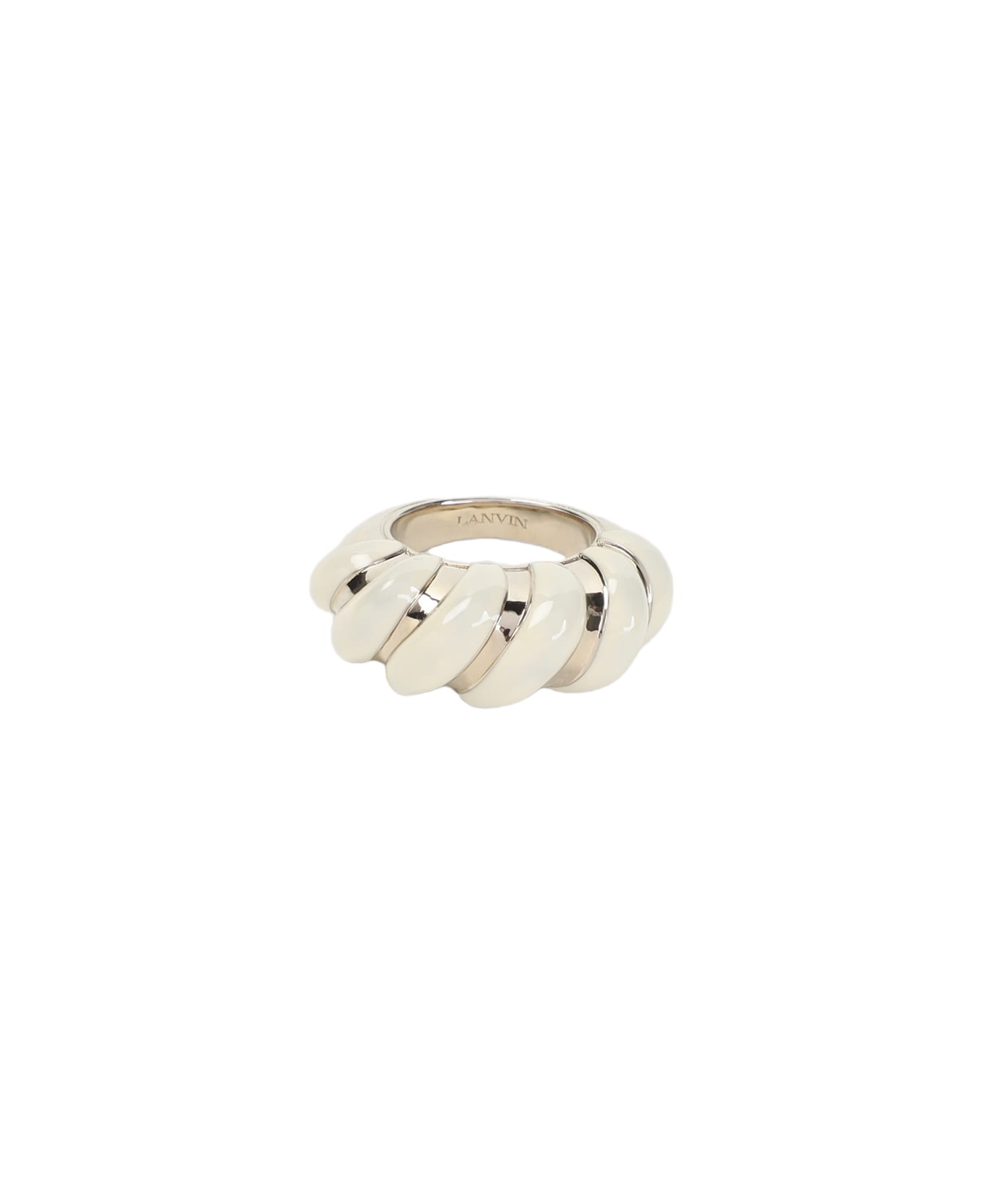 Lanvin Melodie Candy Ring - Off White