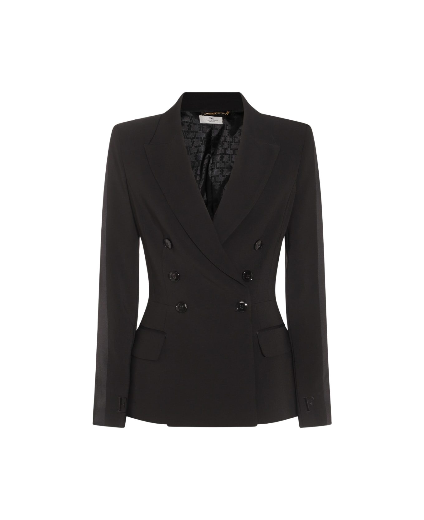 Elisabetta Franchi Black Blazer - Black
