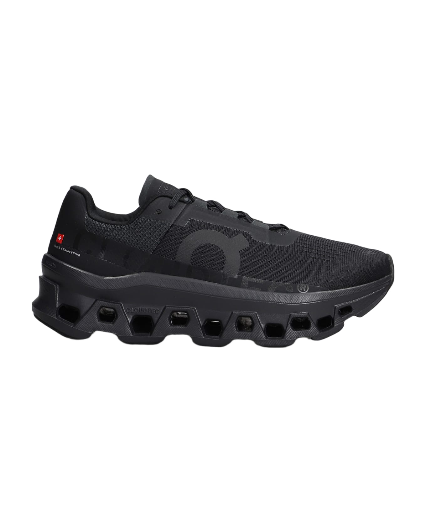 ON Cloudmonster Sneakers In Black Polyester - black