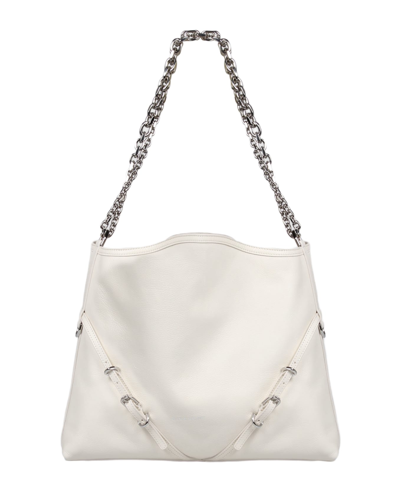 Givenchy Medium Voyou Chain Bag - White