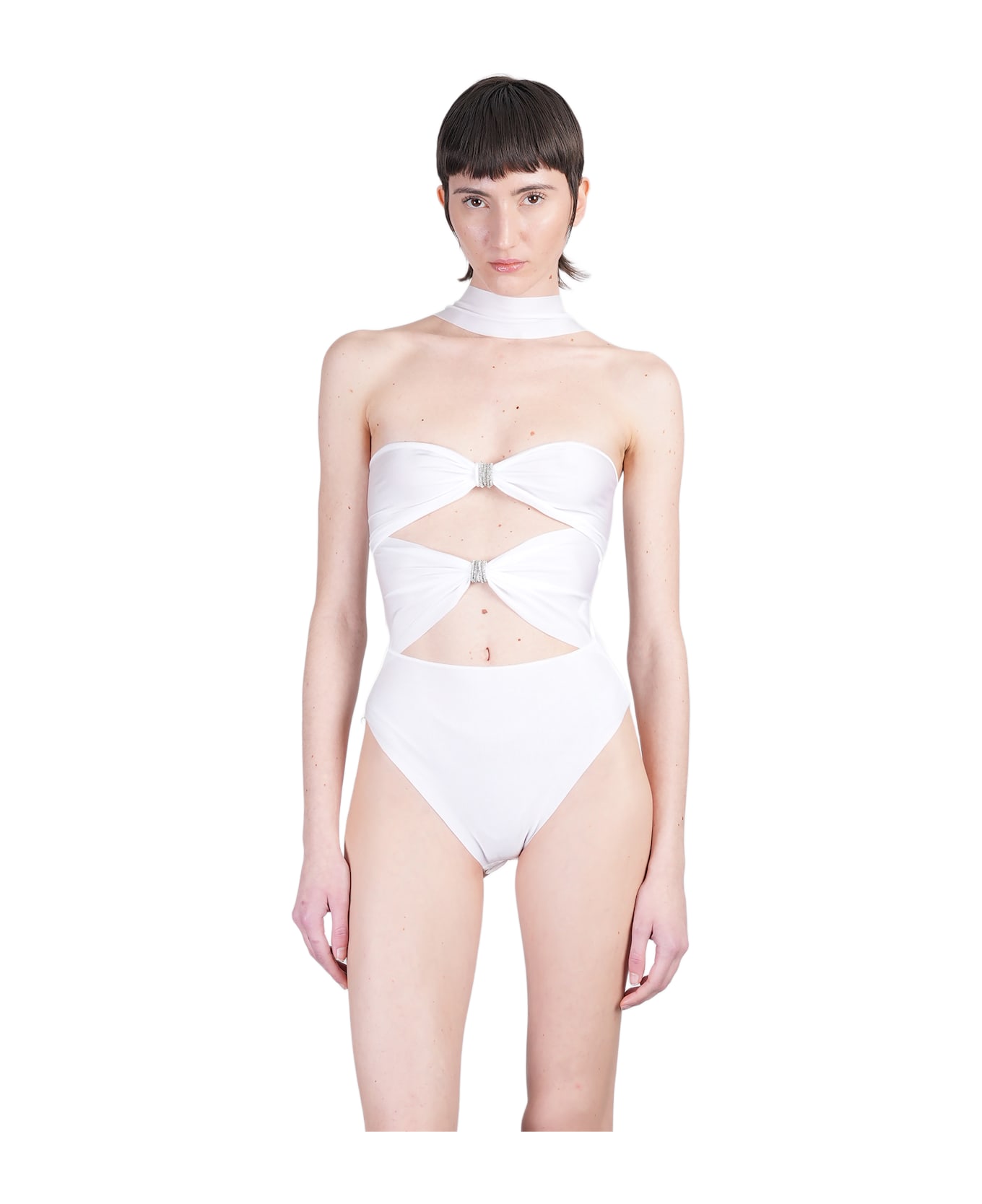 MVP Wardrobe Body In White Polyamide - white
