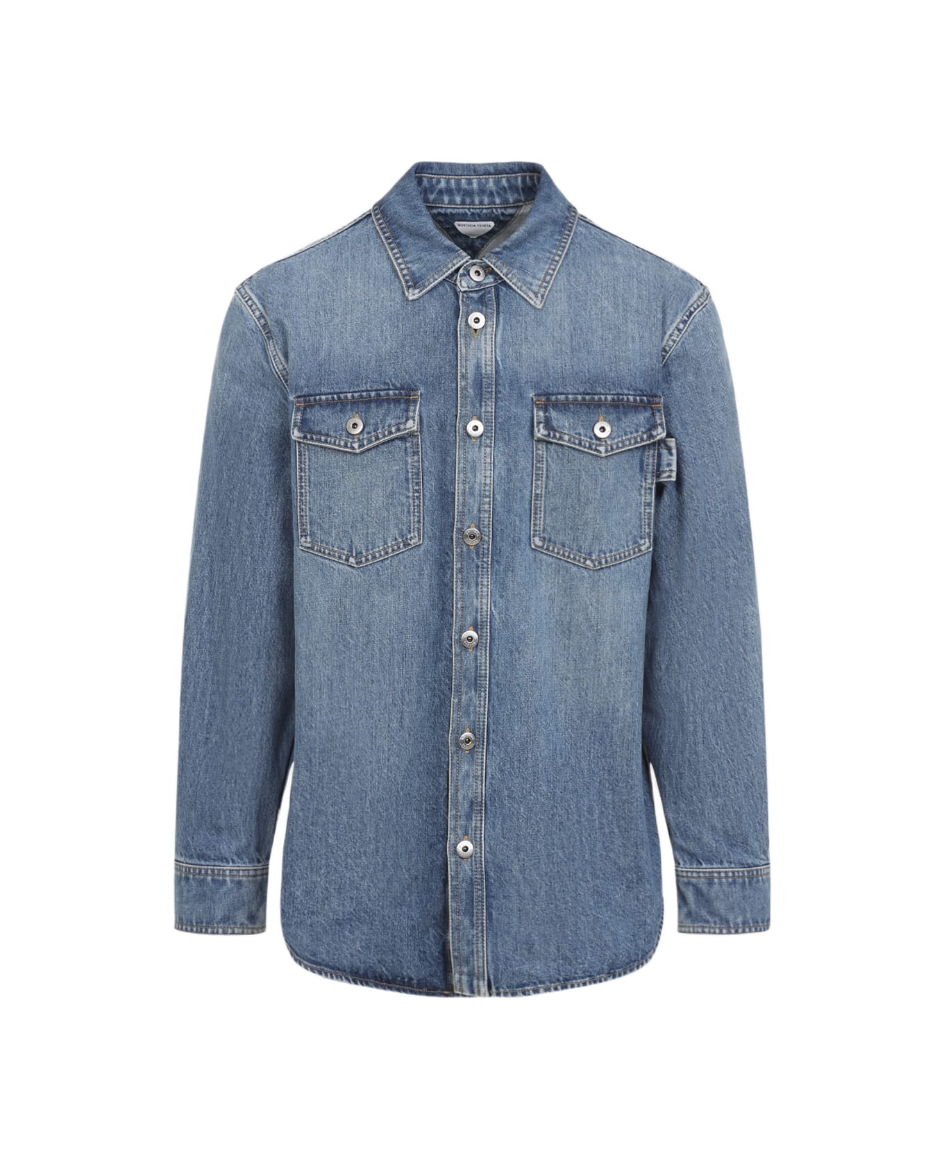 Bottega Veneta Denim Shirt - Mid Blue