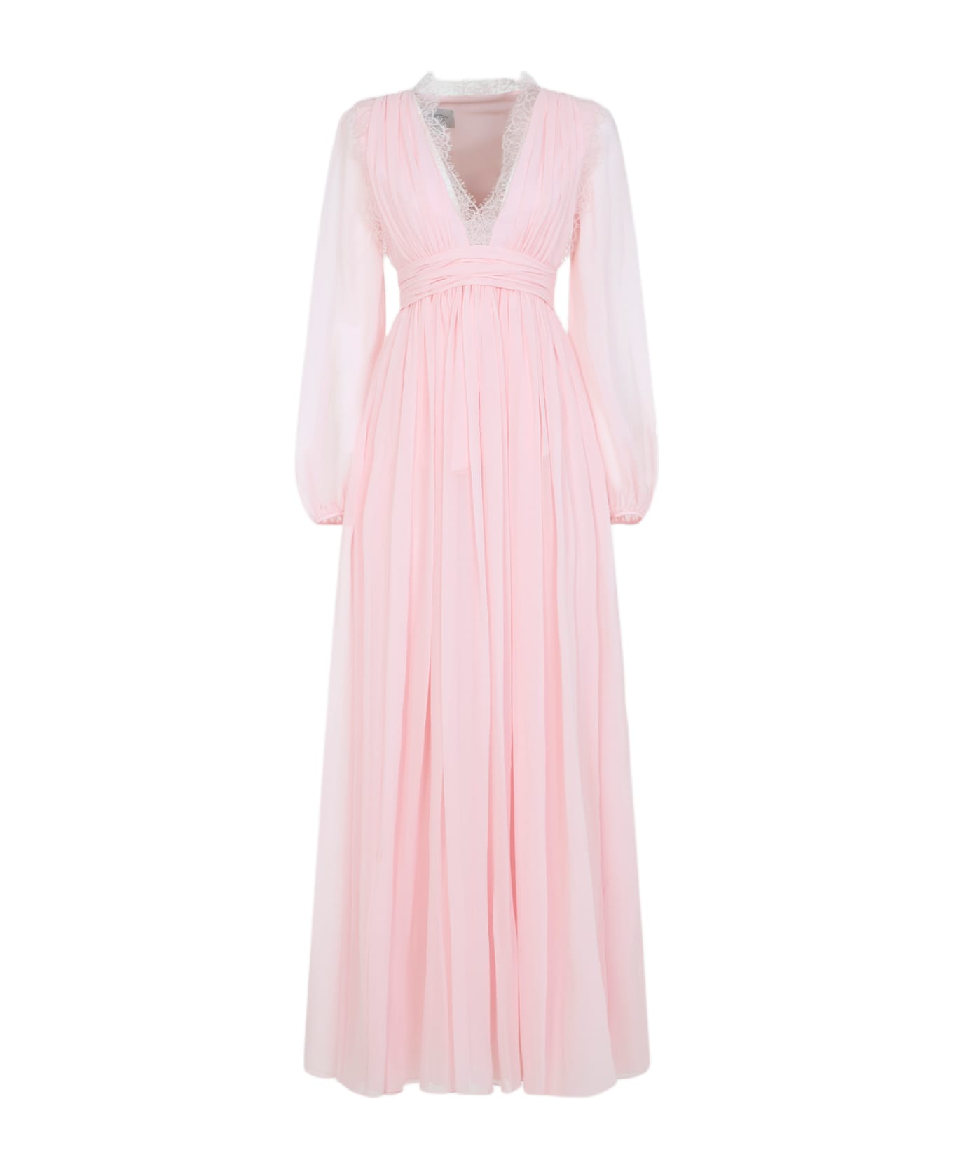 Giambattista Valli Silk Long Dress - Quartz Rose