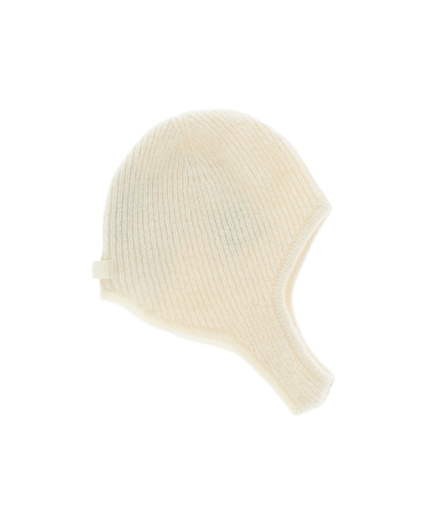 Jacquemus La Capuche Gros Grain Hat - White