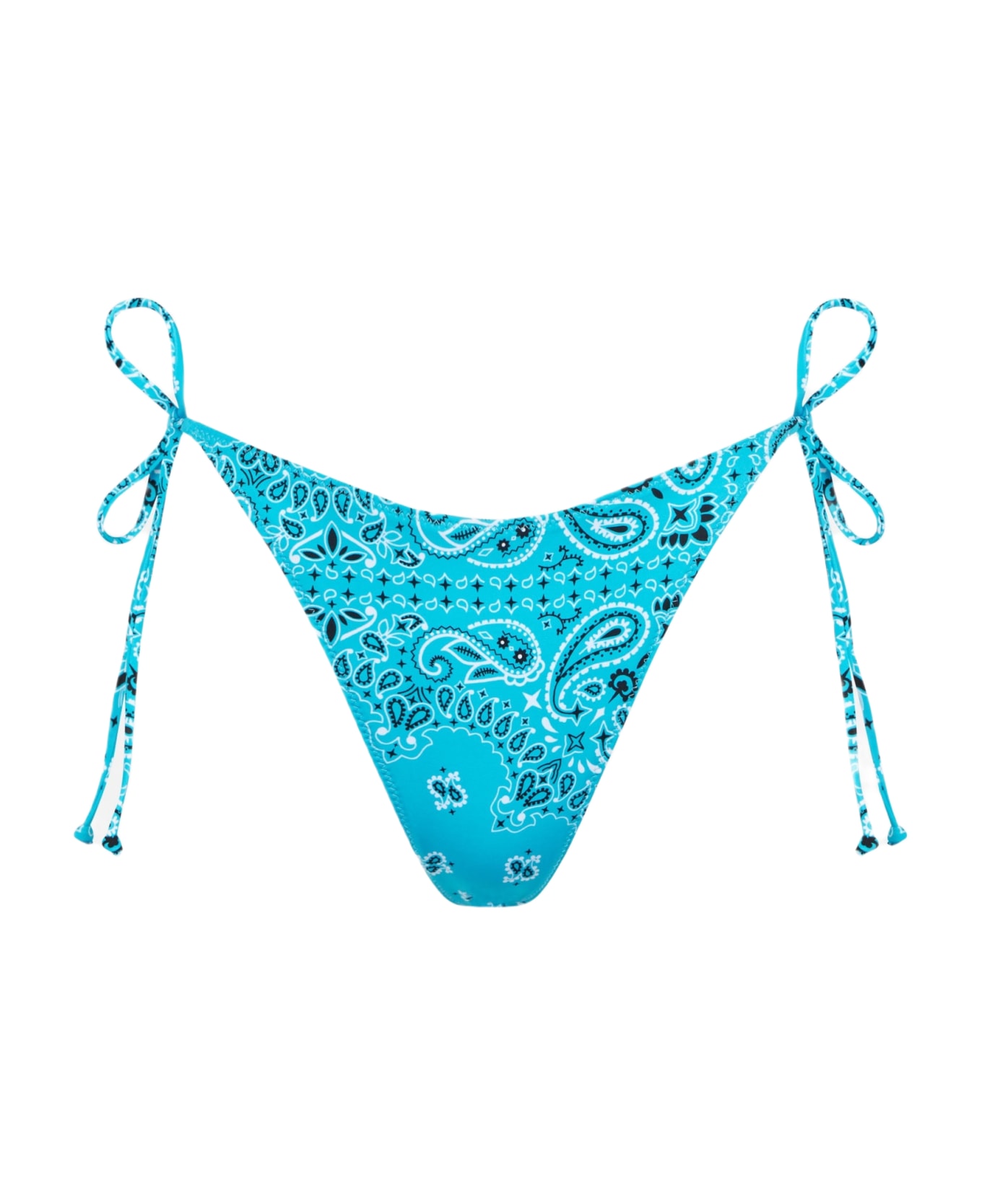 MC2 Saint Barth Woman Swim Briefs With Bandanna Print - BLUE