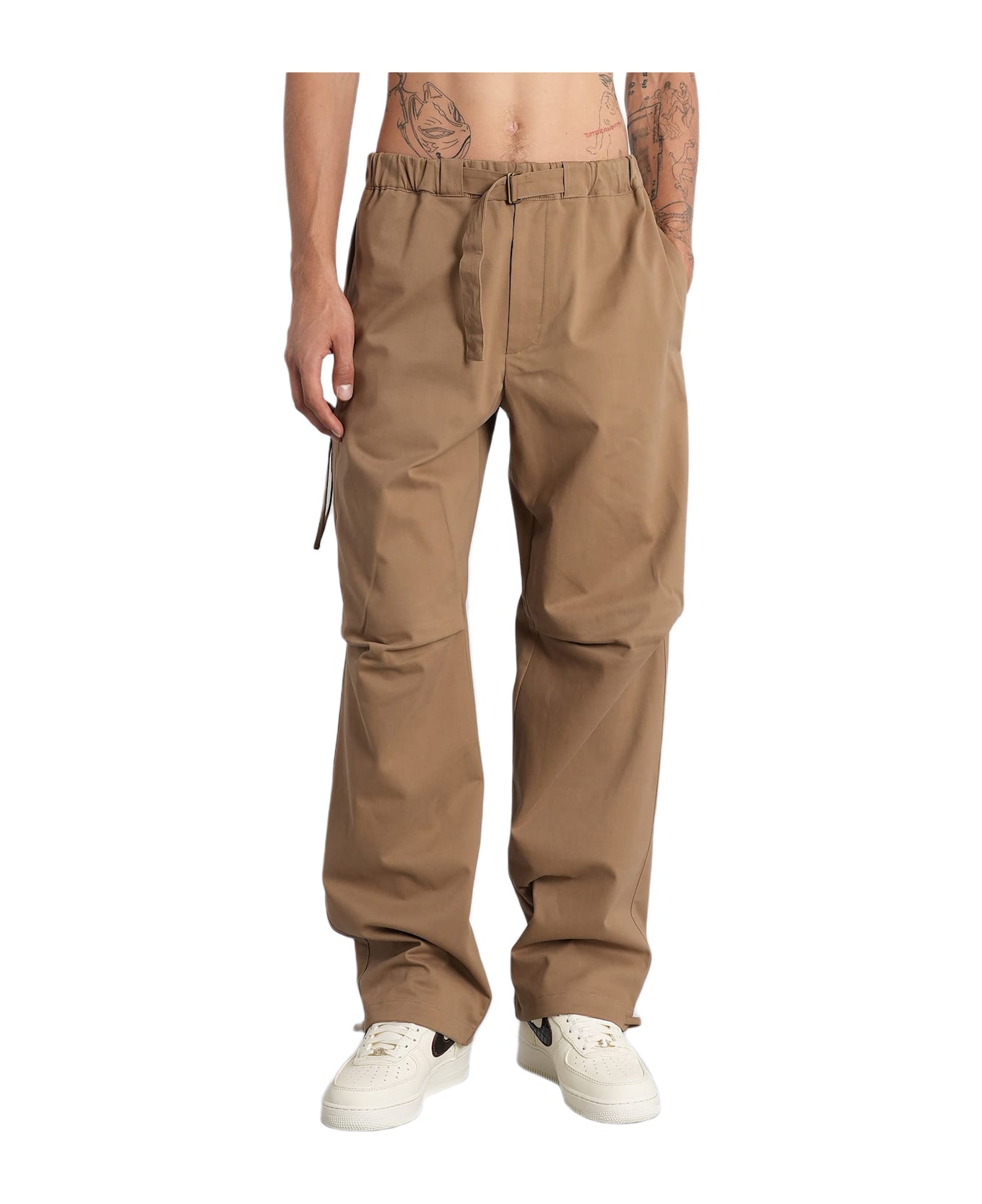 DARKPARK Jordan Pants In Camel Cotton - Camel