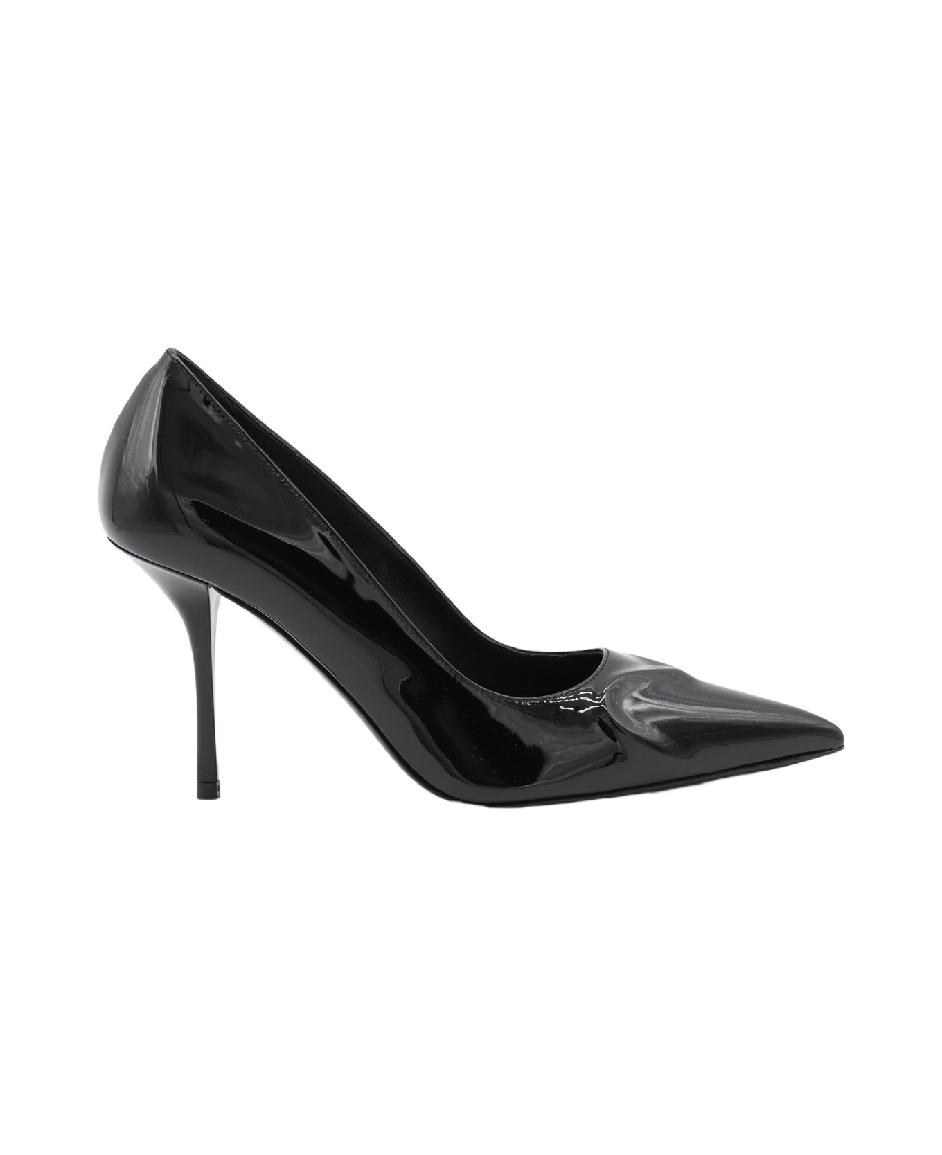 Alaia Black Leather Pumps - Black