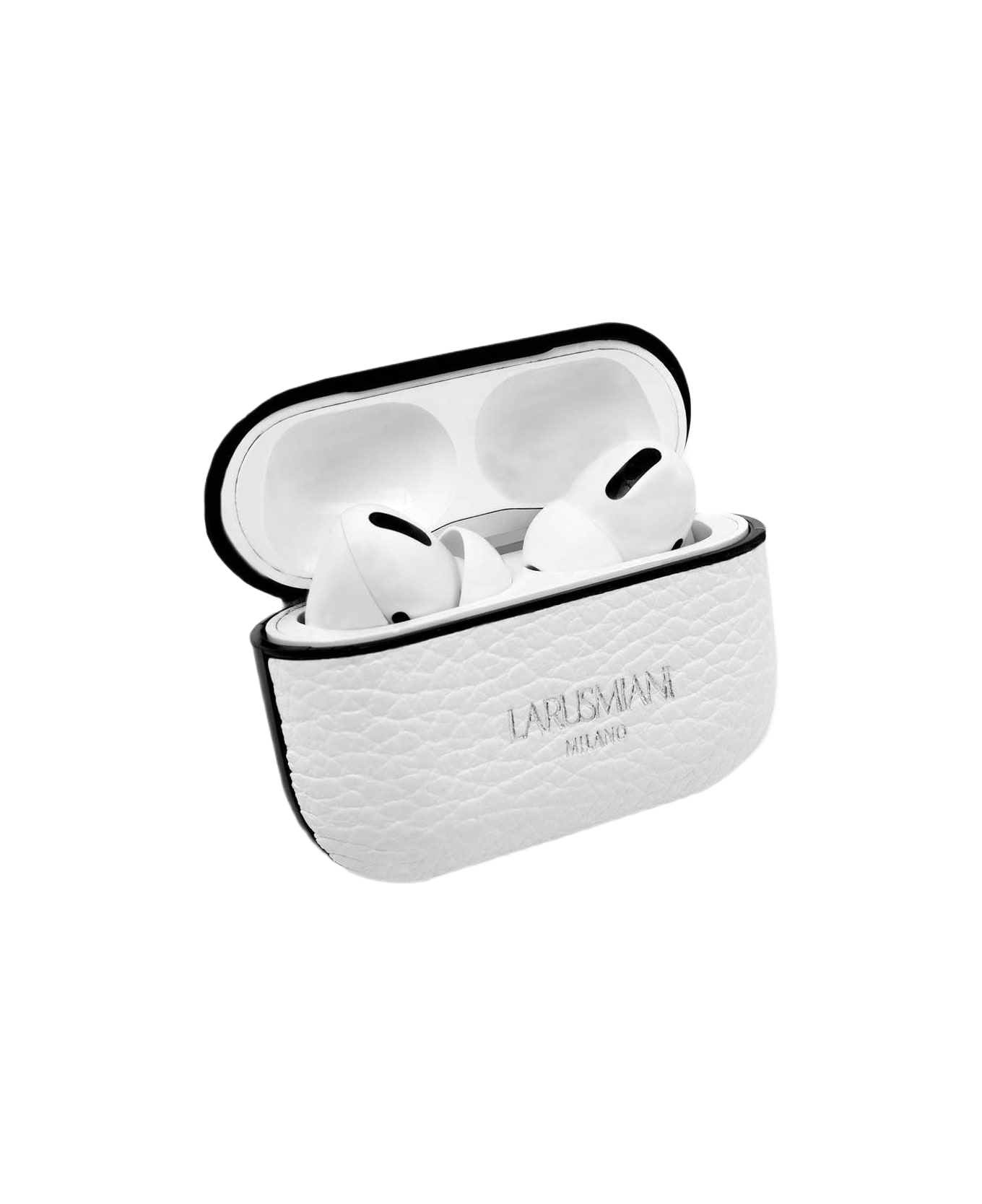 Larusmiani Airpods Second Skin Accessory - White