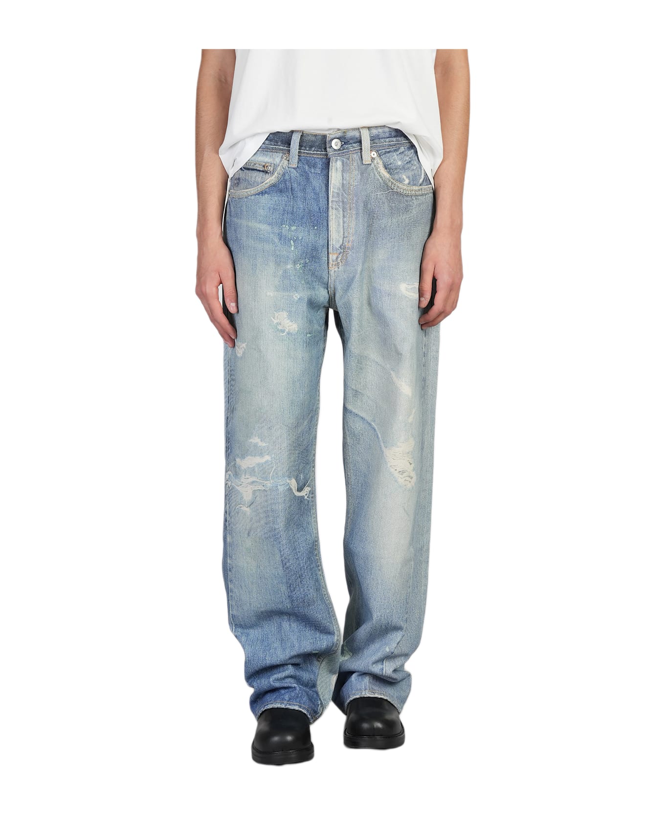 Our Legacy Jeans In Blue Denim - blue