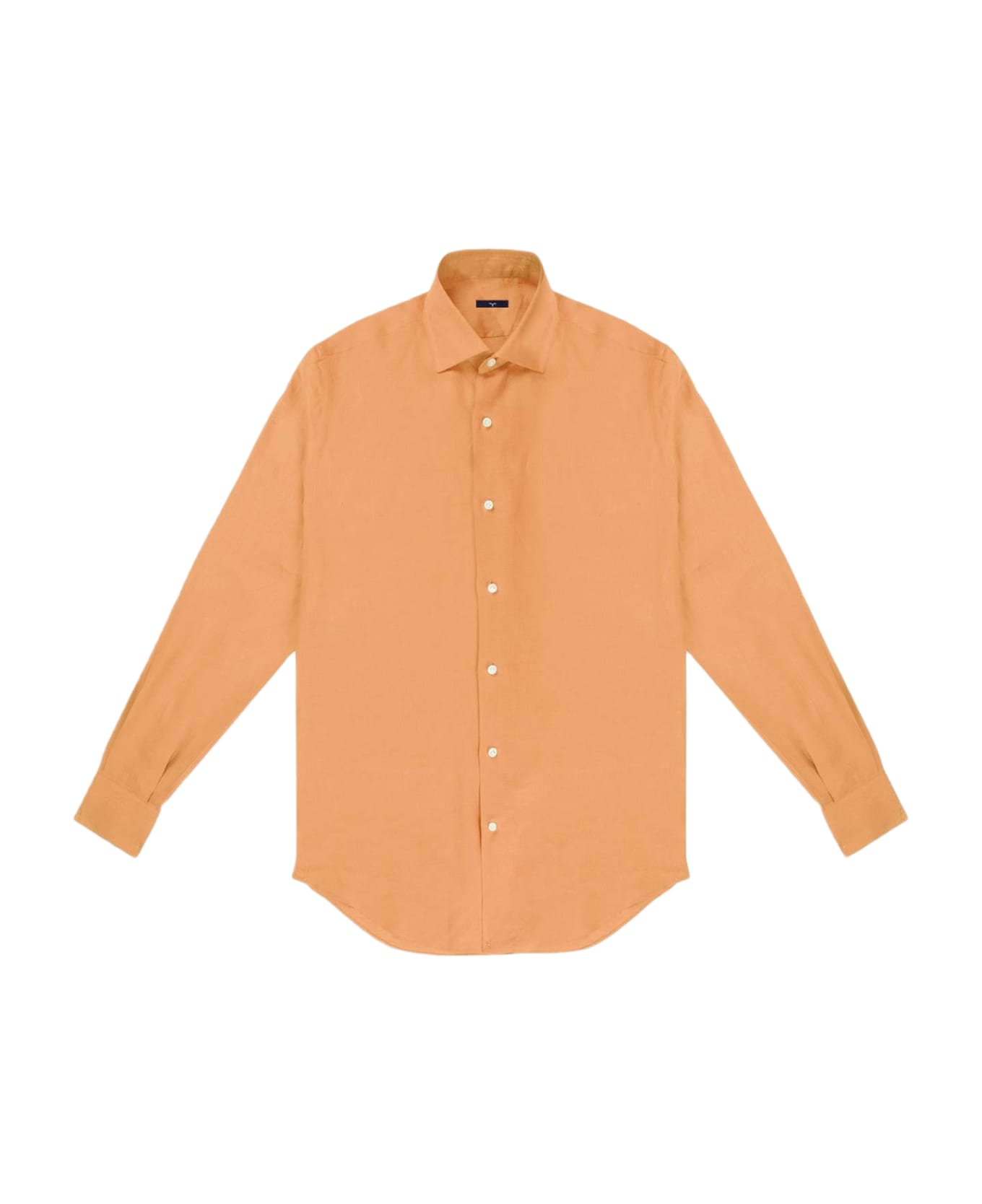 Larusmiani Handmade Shirt Mayfair Shirt - Orange