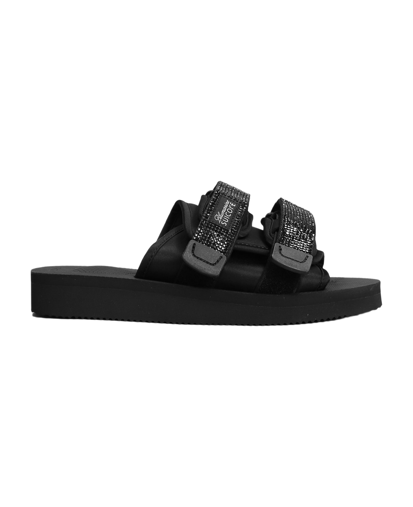 Blumarine X Suicoke Moto Cab Sandals - Black