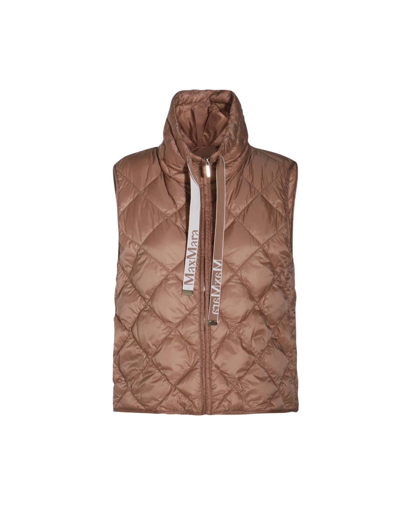 Max Mara The Cube Caramel Down Ajcket - Brown