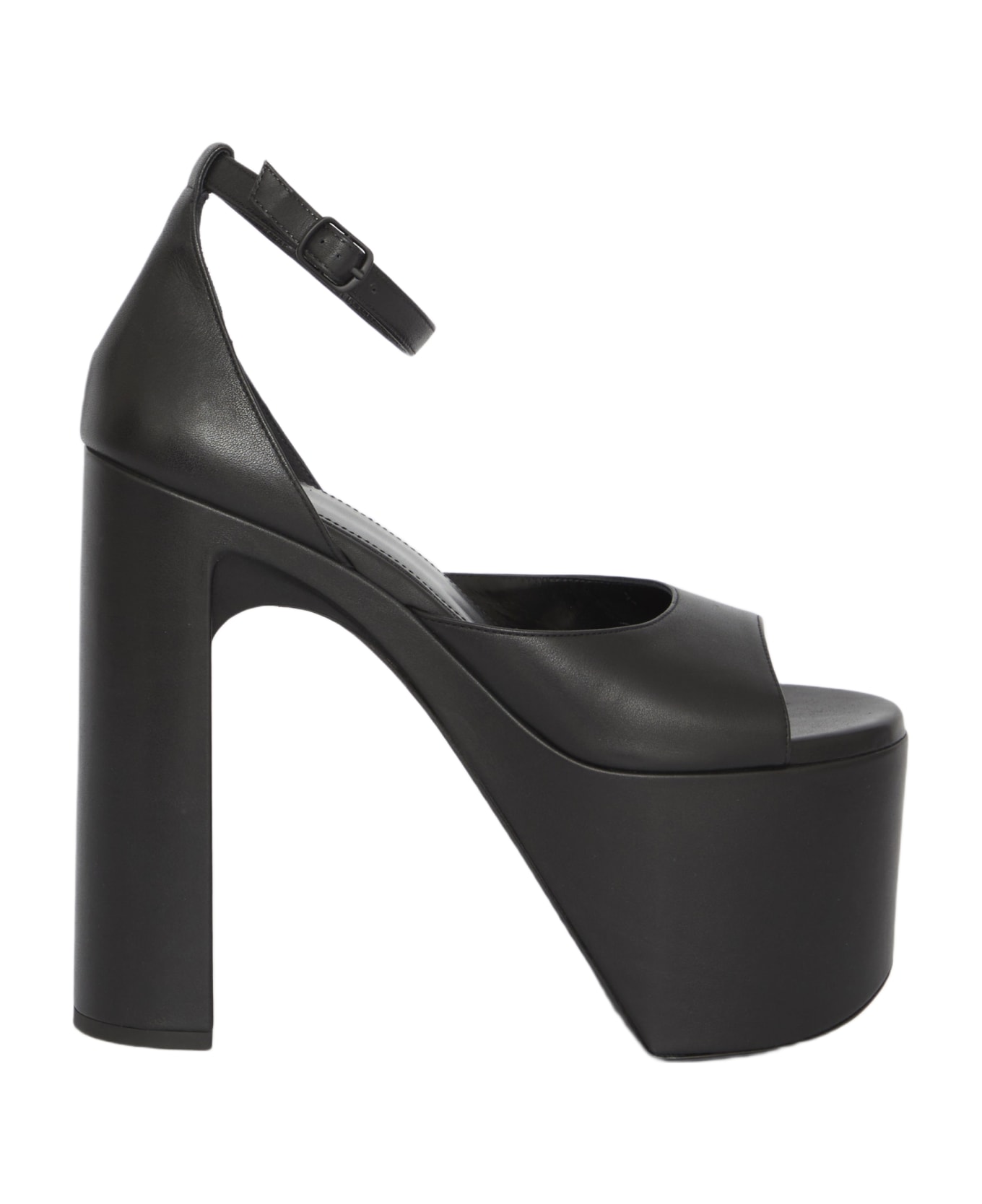Balenciaga Camden Sandals - BLACK