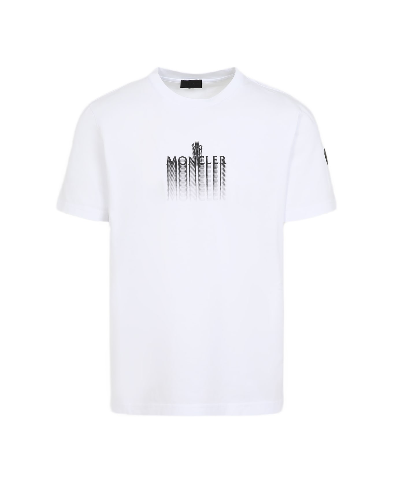 Moncler Short Sleeves T-shirt - White