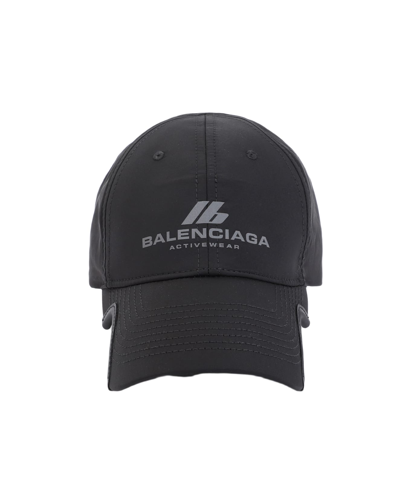 Balenciaga Polyester Cap - Black Reflective