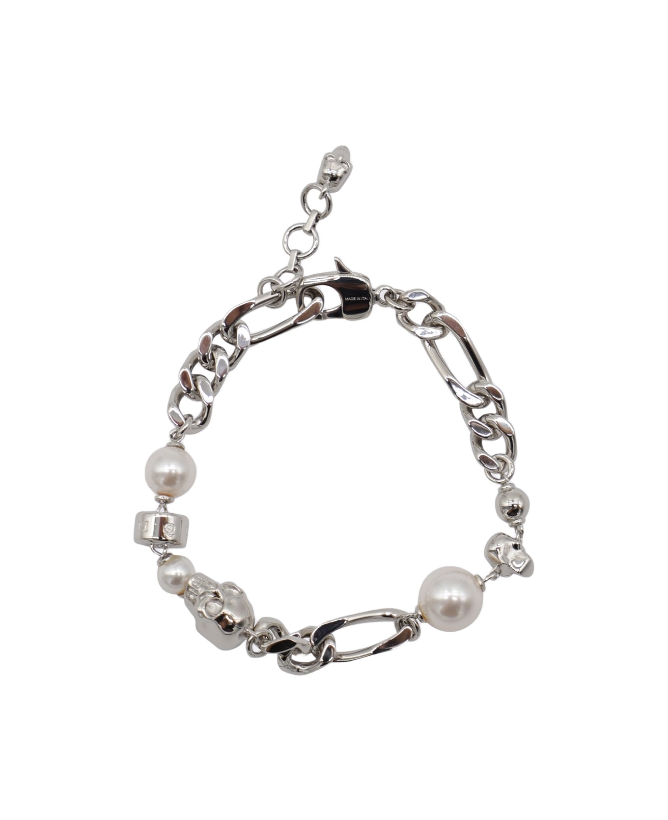 Alexander McQueen Silver Metal Bracelet - SILVER
