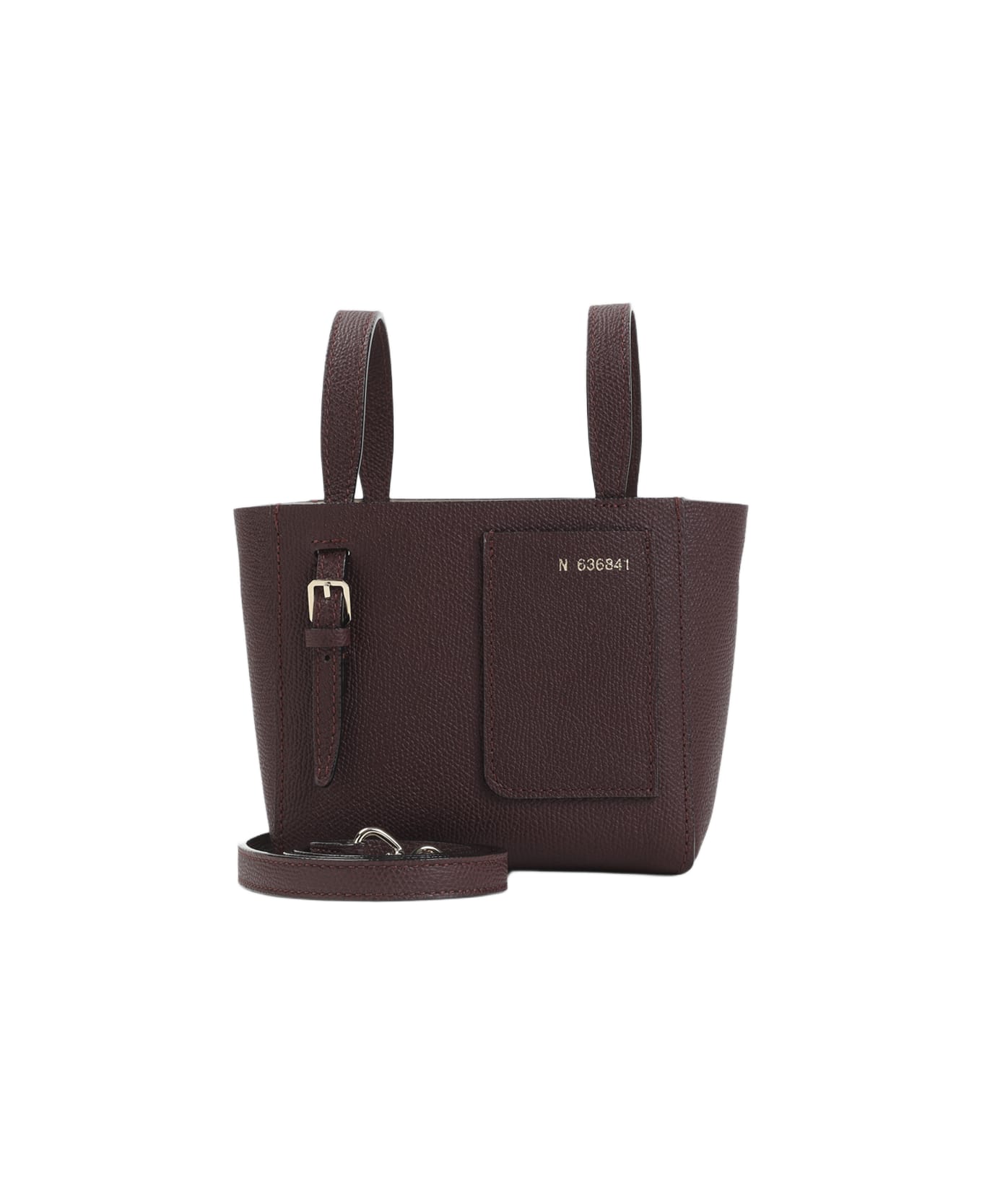 Valextra Bucket Mini Shoulder Bag - Ra Amaranto