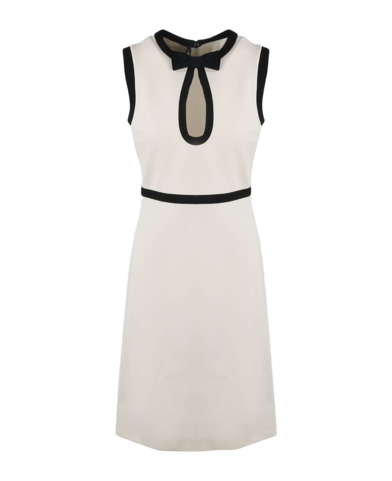 Gucci Jersey Midi Dress - White