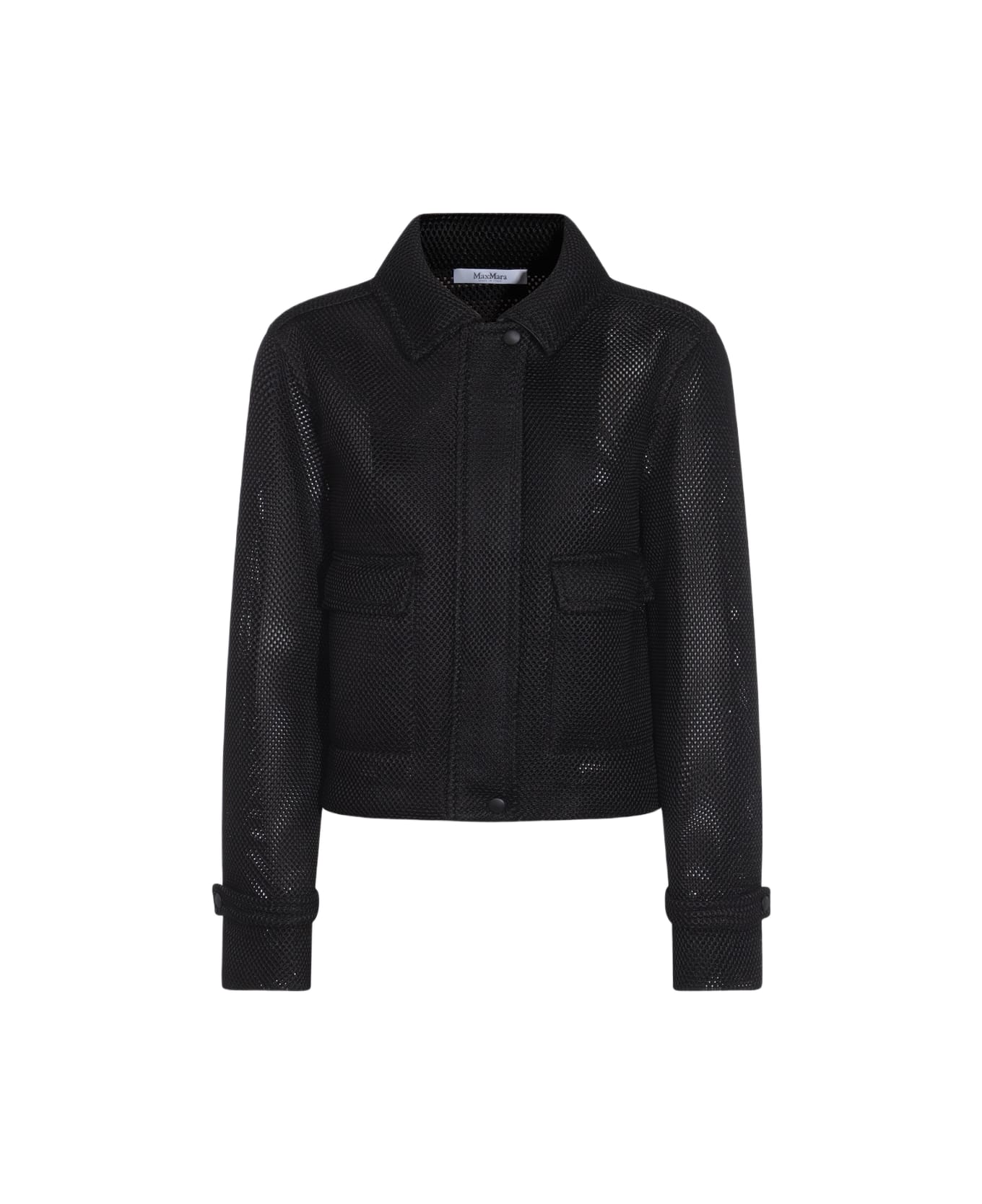 Max Mara Black Casual Jacket - Black