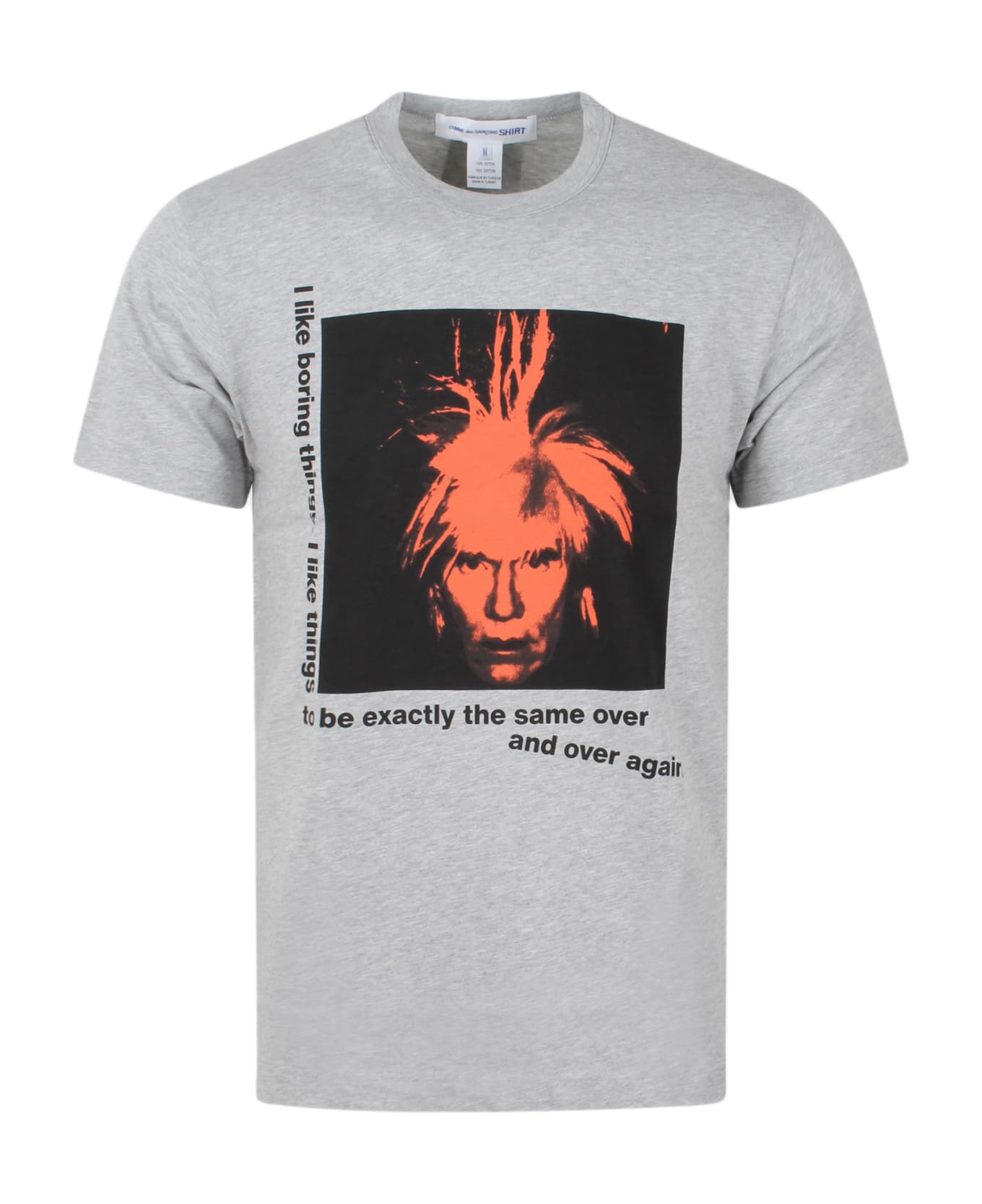 Comme des Garçons Shirt Andy Warhol T-shirt - Grey