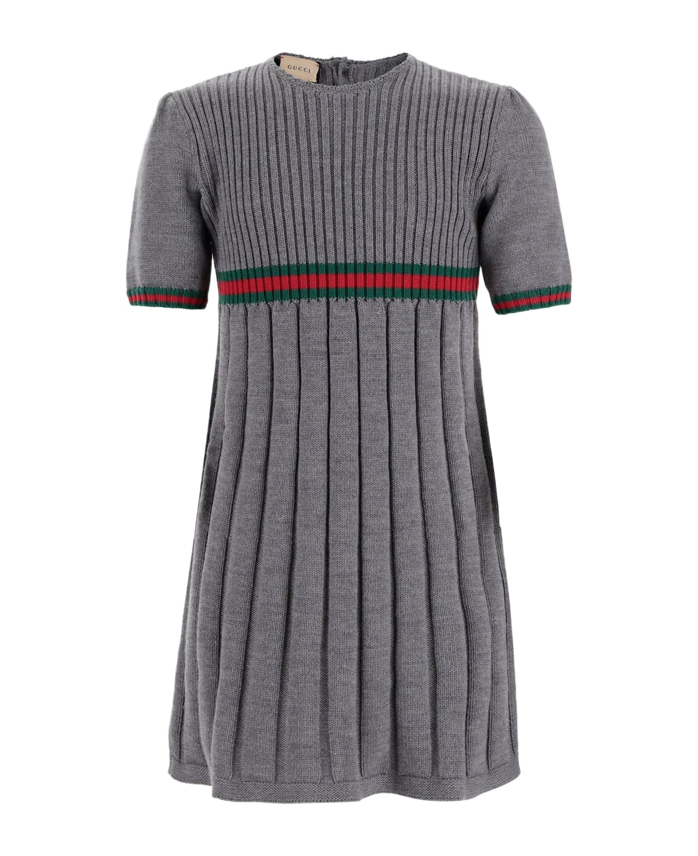 Gucci Kids Dresses Grey - Grey