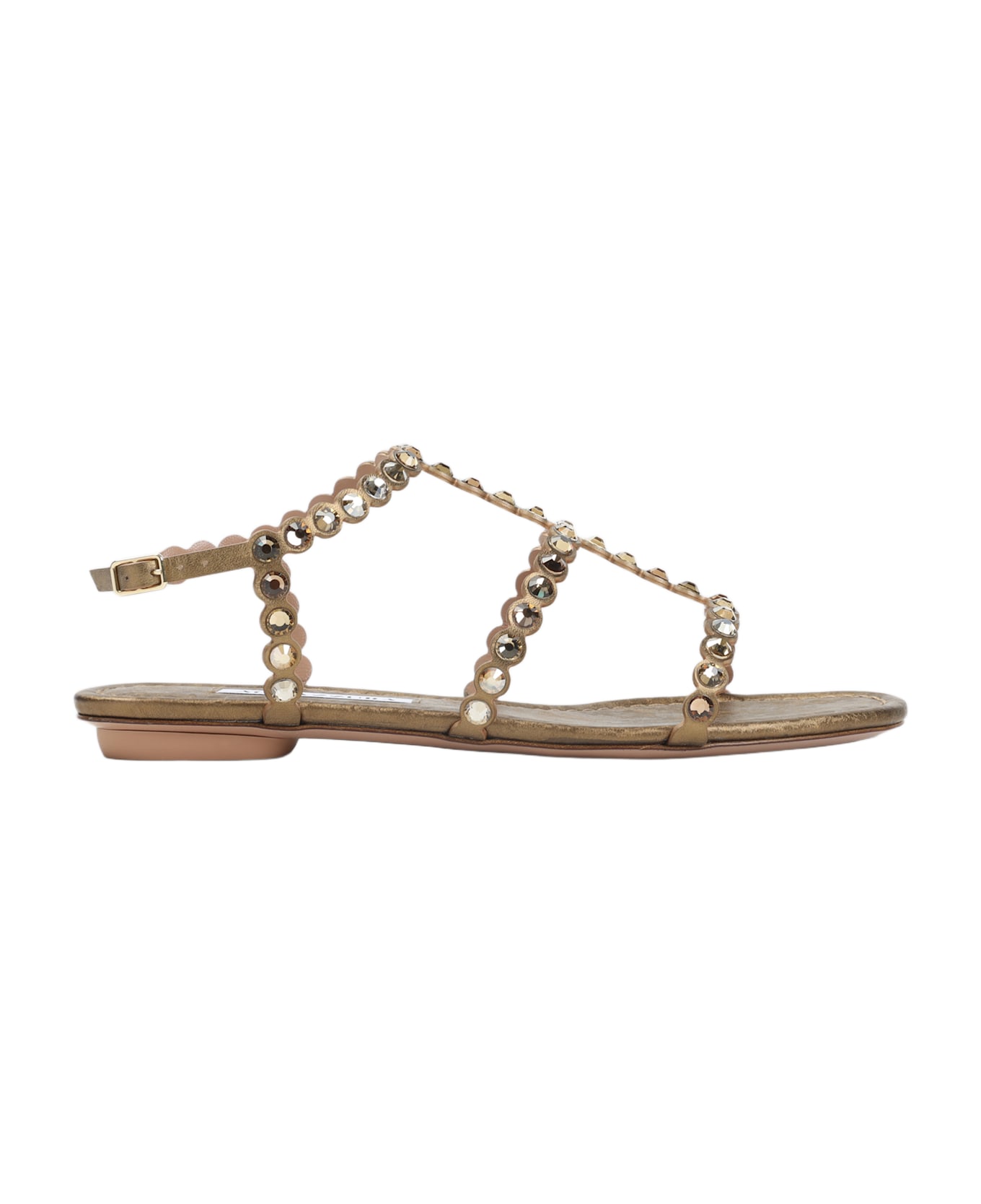 Aquazzura Aquazzurra Tequila Sandal - Bra Brass