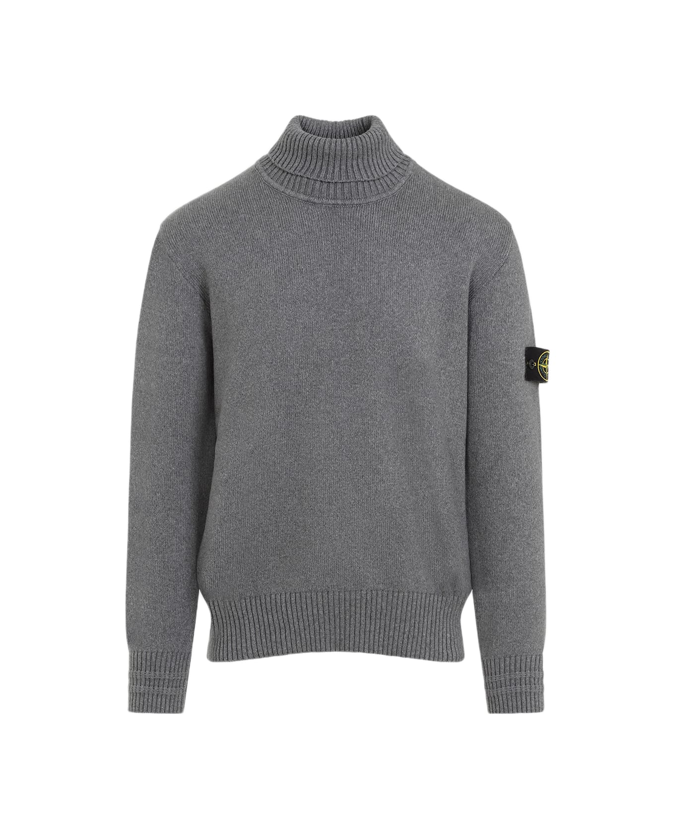 Stone Island Cotton Pullover - Grey