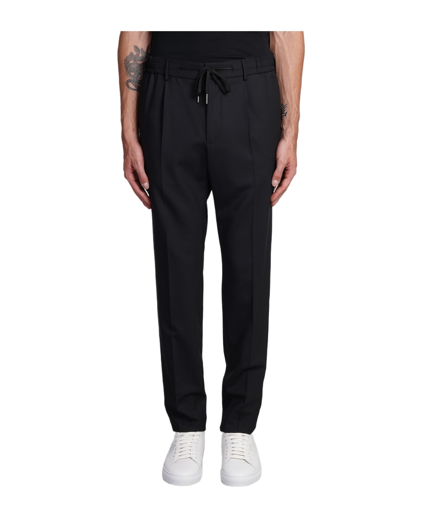 Tagliatore 0205 Pants In Black Polyester - black