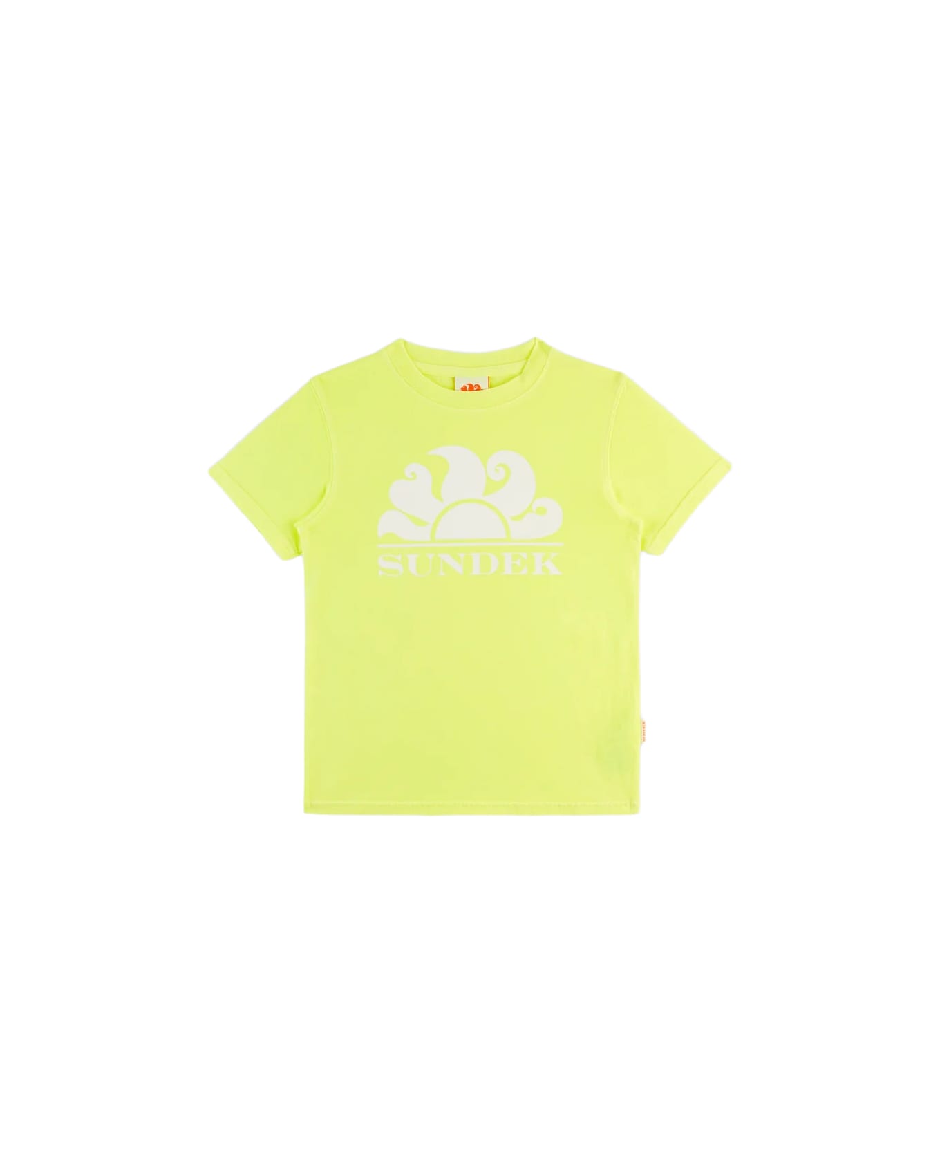 Sundek T-shirt Con Stampa - Yellow