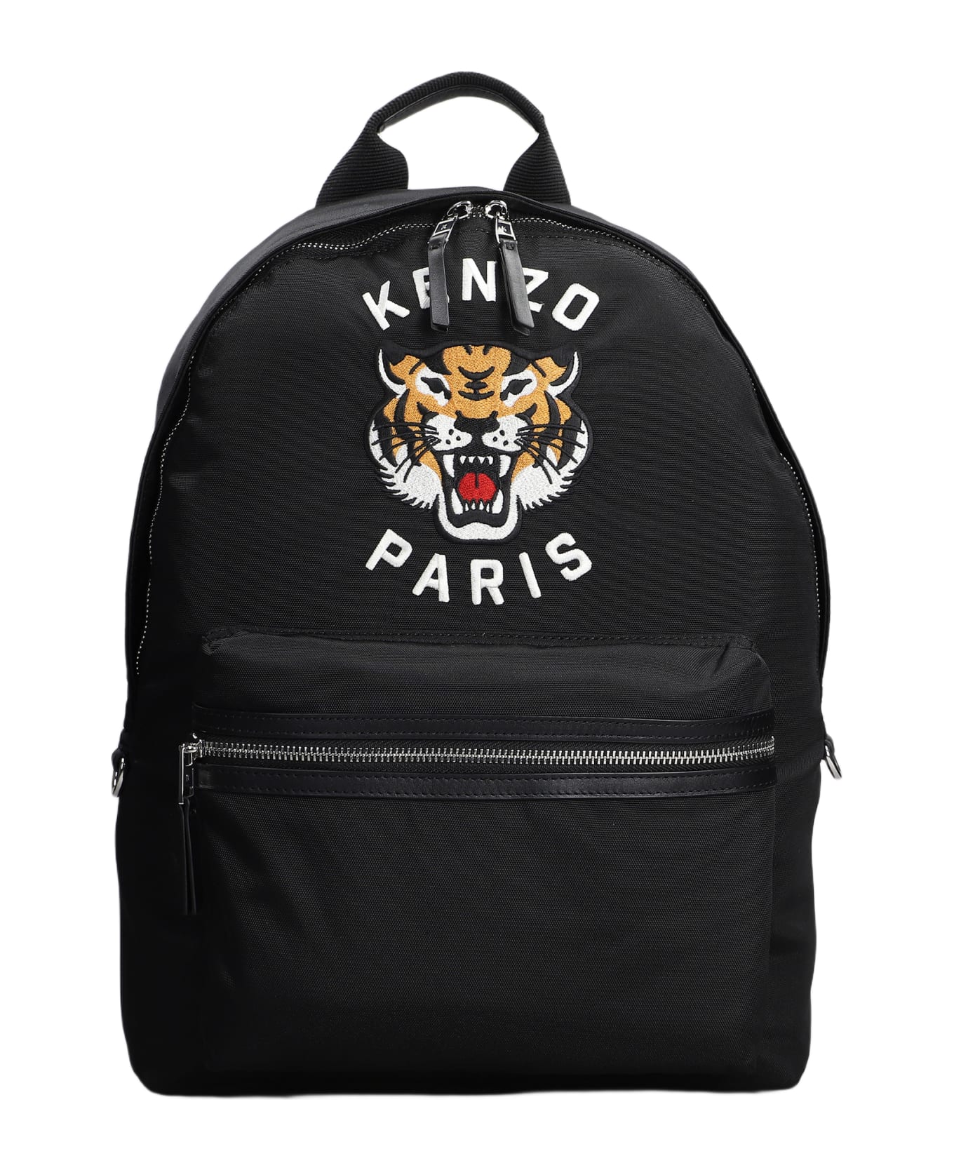 Kenzo Backpack In Black Polyester - black