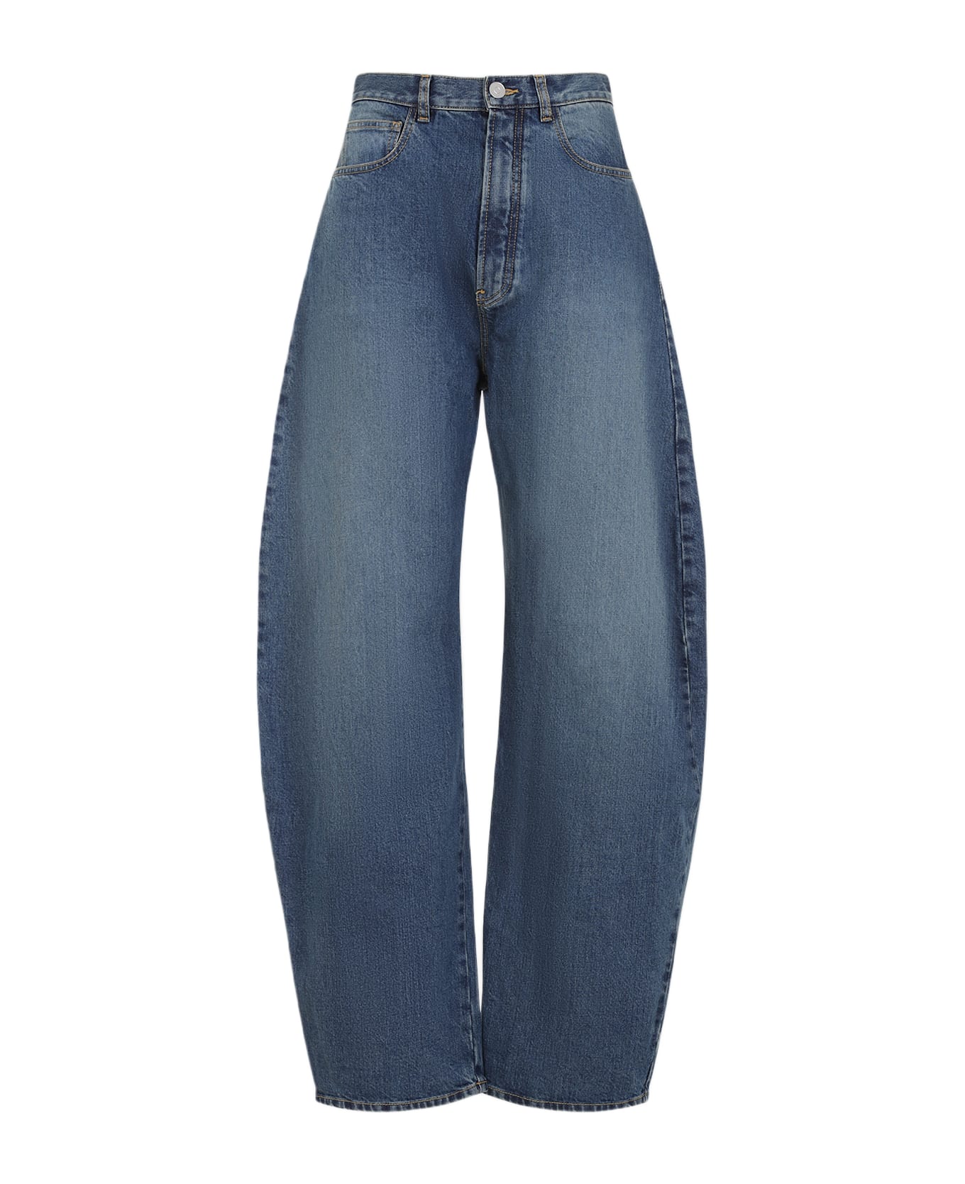 Alaia Balloon Leg Jeans - Bleu Vintage