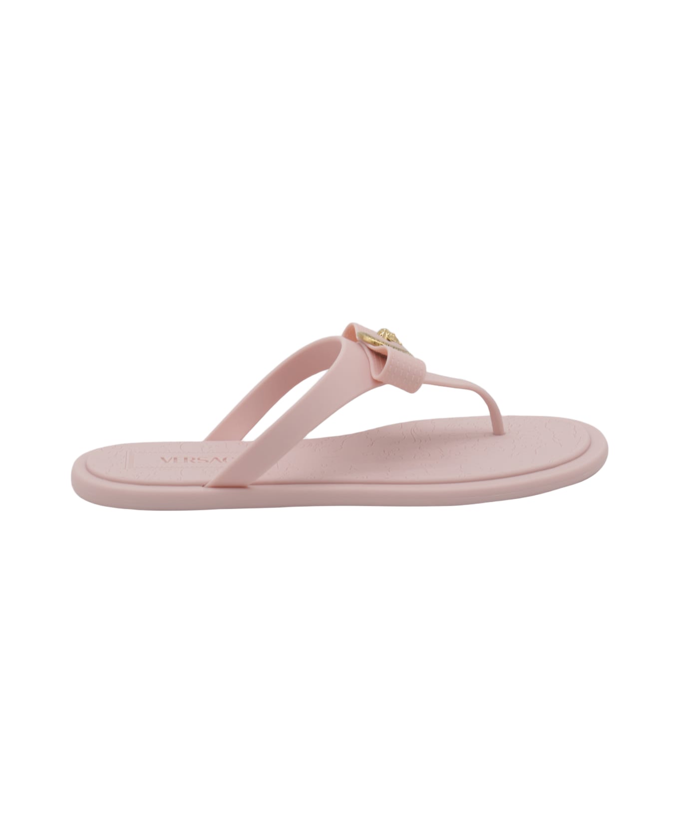Versace Pink Flats - DUSTY ROSE-ORO VERSACE