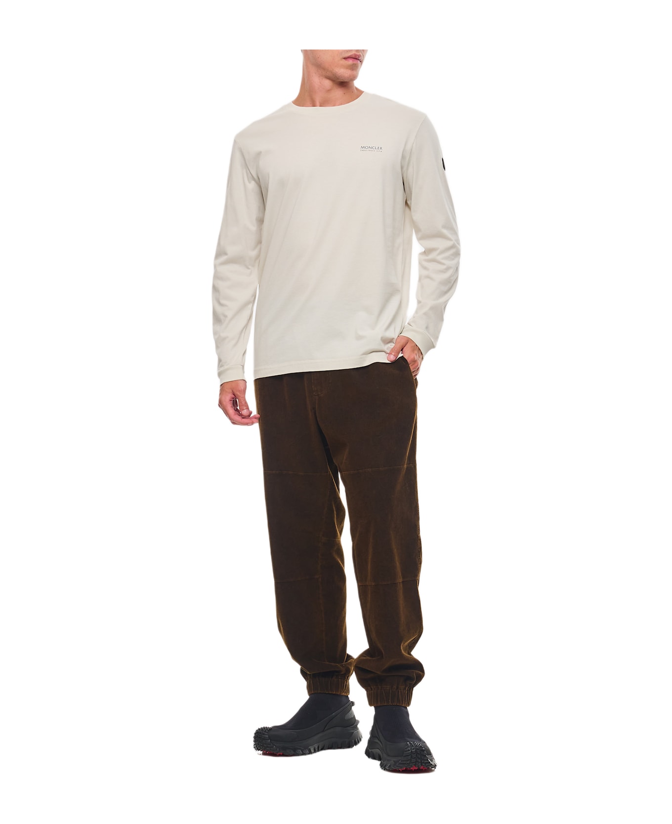 Moncler Grenoble Trousers - Brown