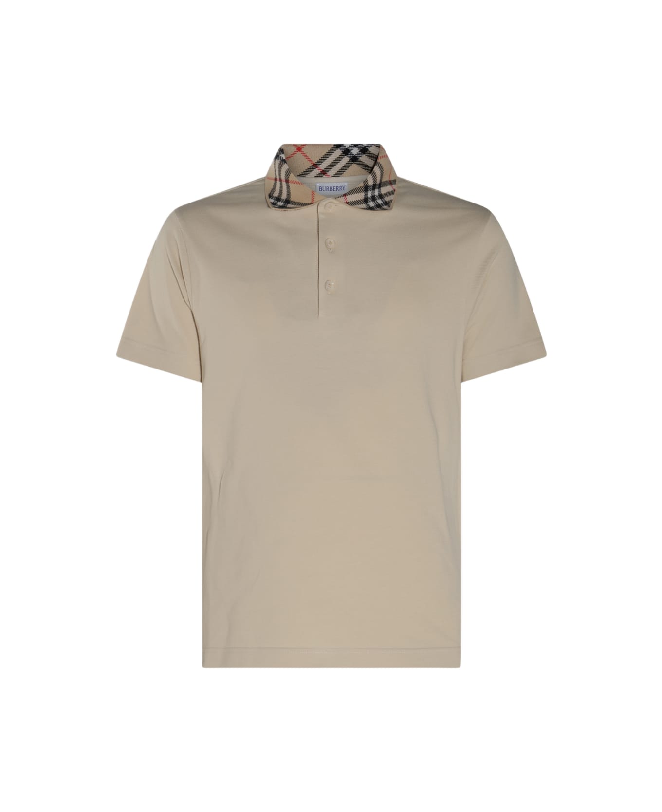 Burberry Polo Shirt - Beige
