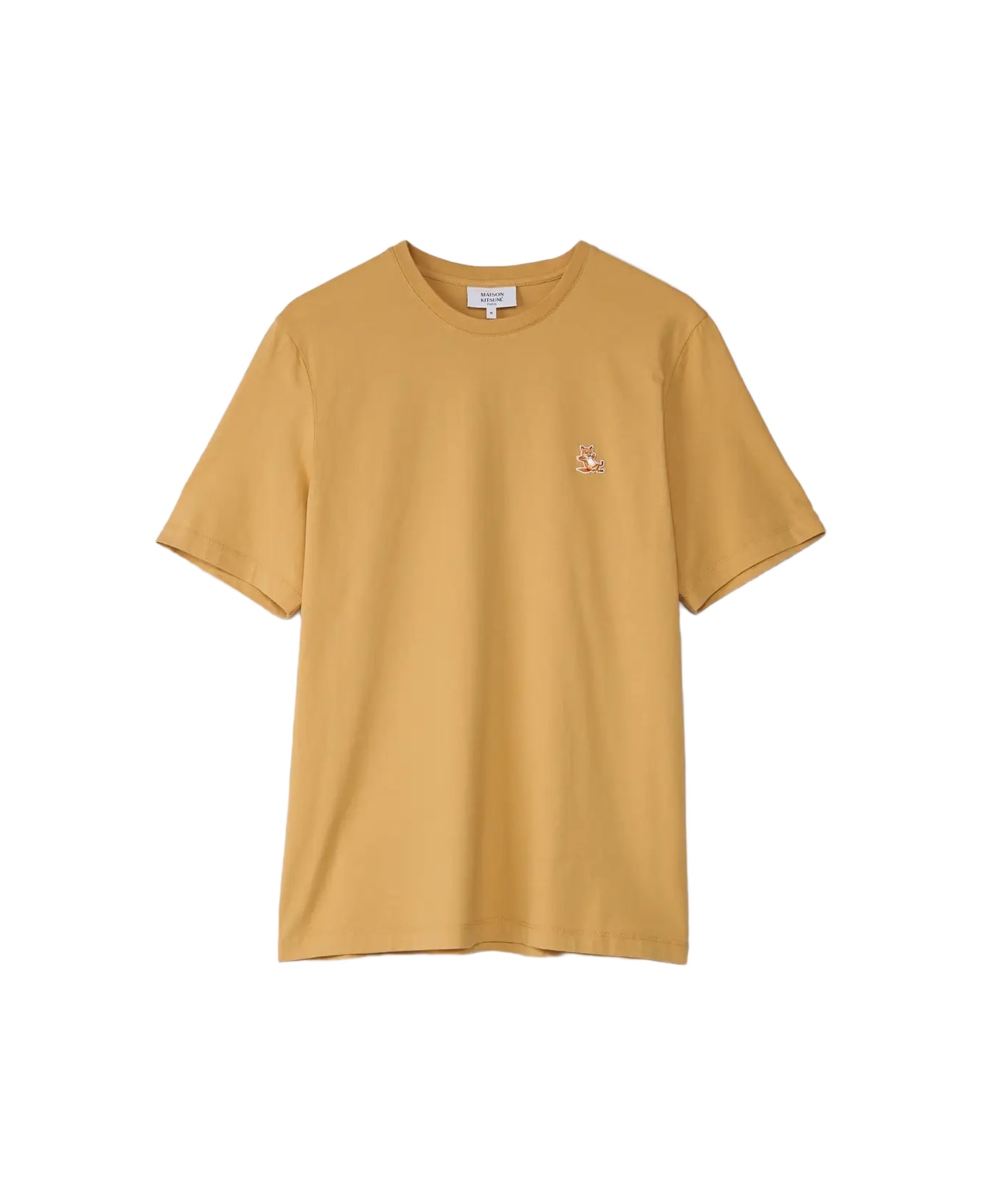 Maison Kitsuné Chillax Fox Patch Regular Tee-shirt - Goldie