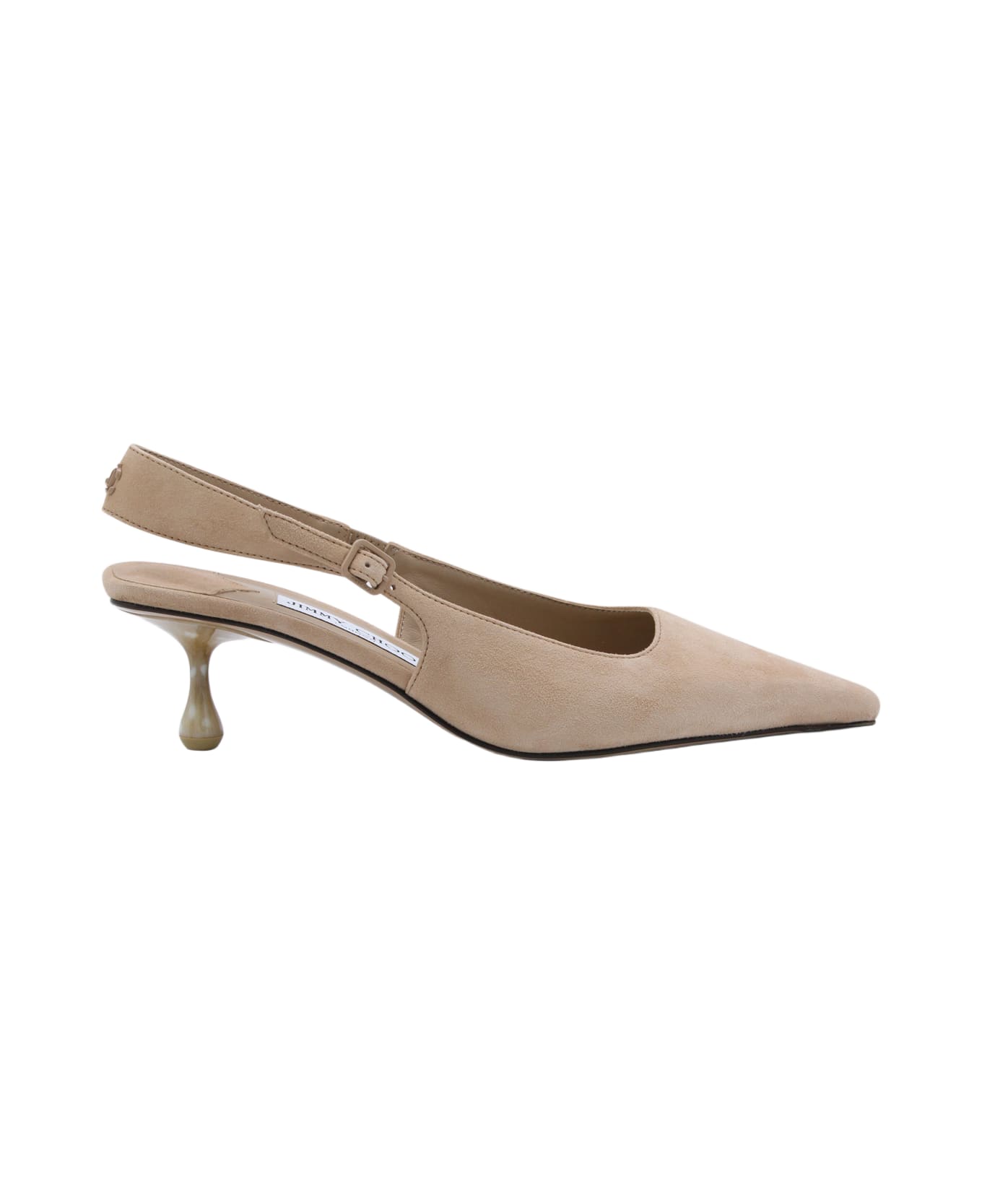 Jimmy Choo Beige Leather Pumps - CHAI