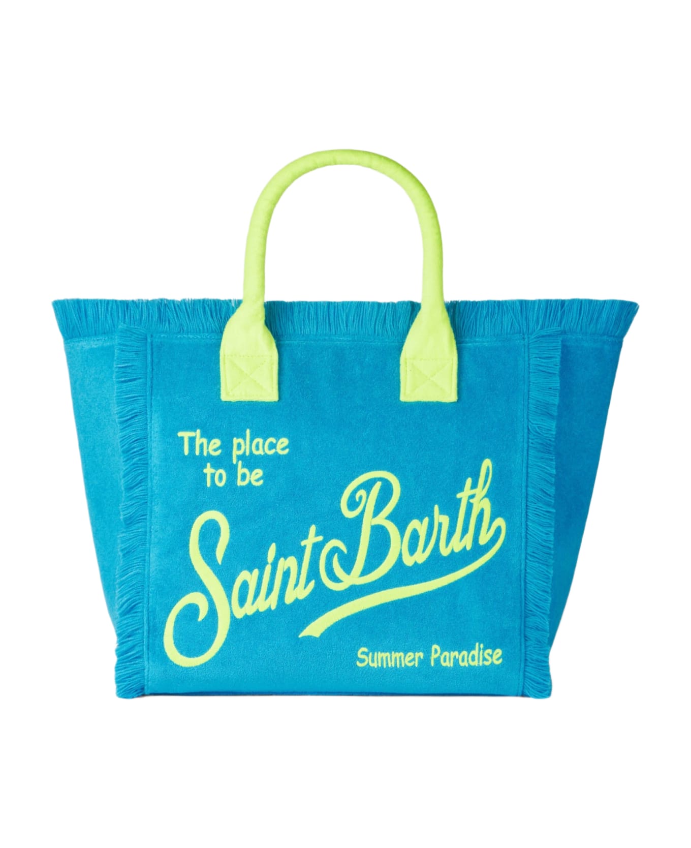 MC2 Saint Barth Vanity Bluette Terry Shoulder Bag - SKY