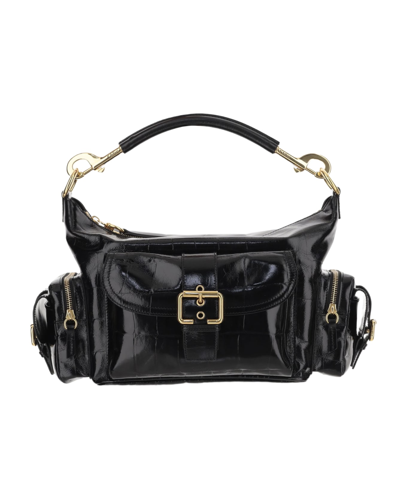 Chloé Calfskin Camera Bag - Black