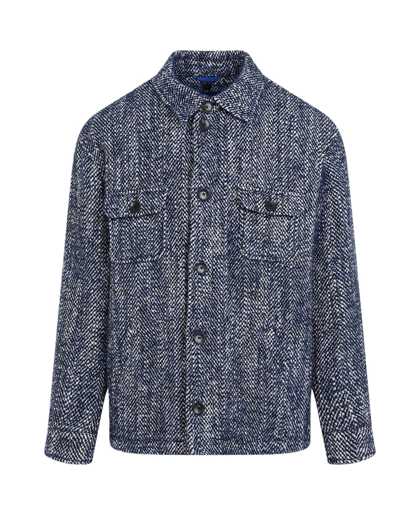 Etro Chevron Wool Jacket - Bicolor