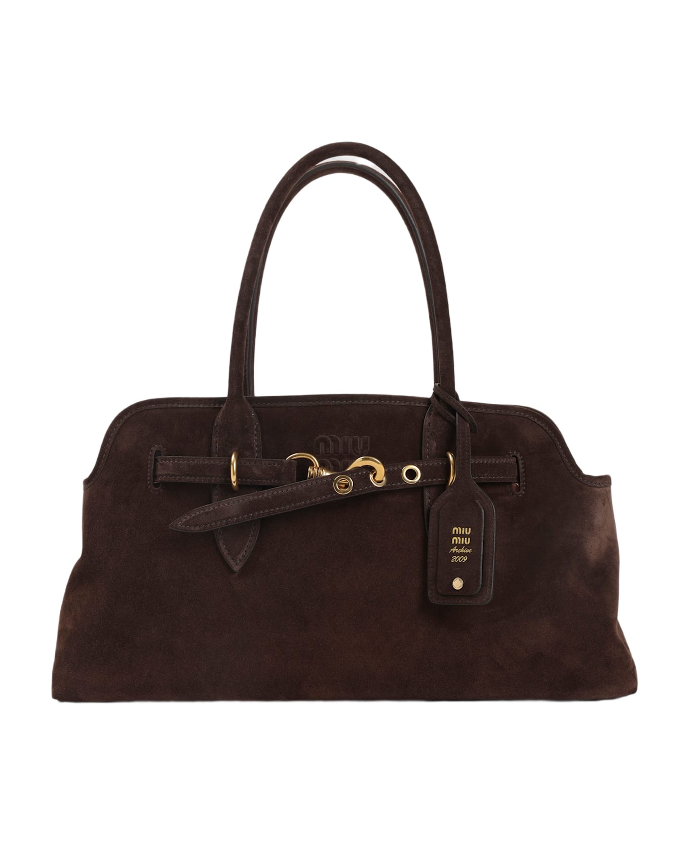 Miu Miu Aventure Handbag - Moro