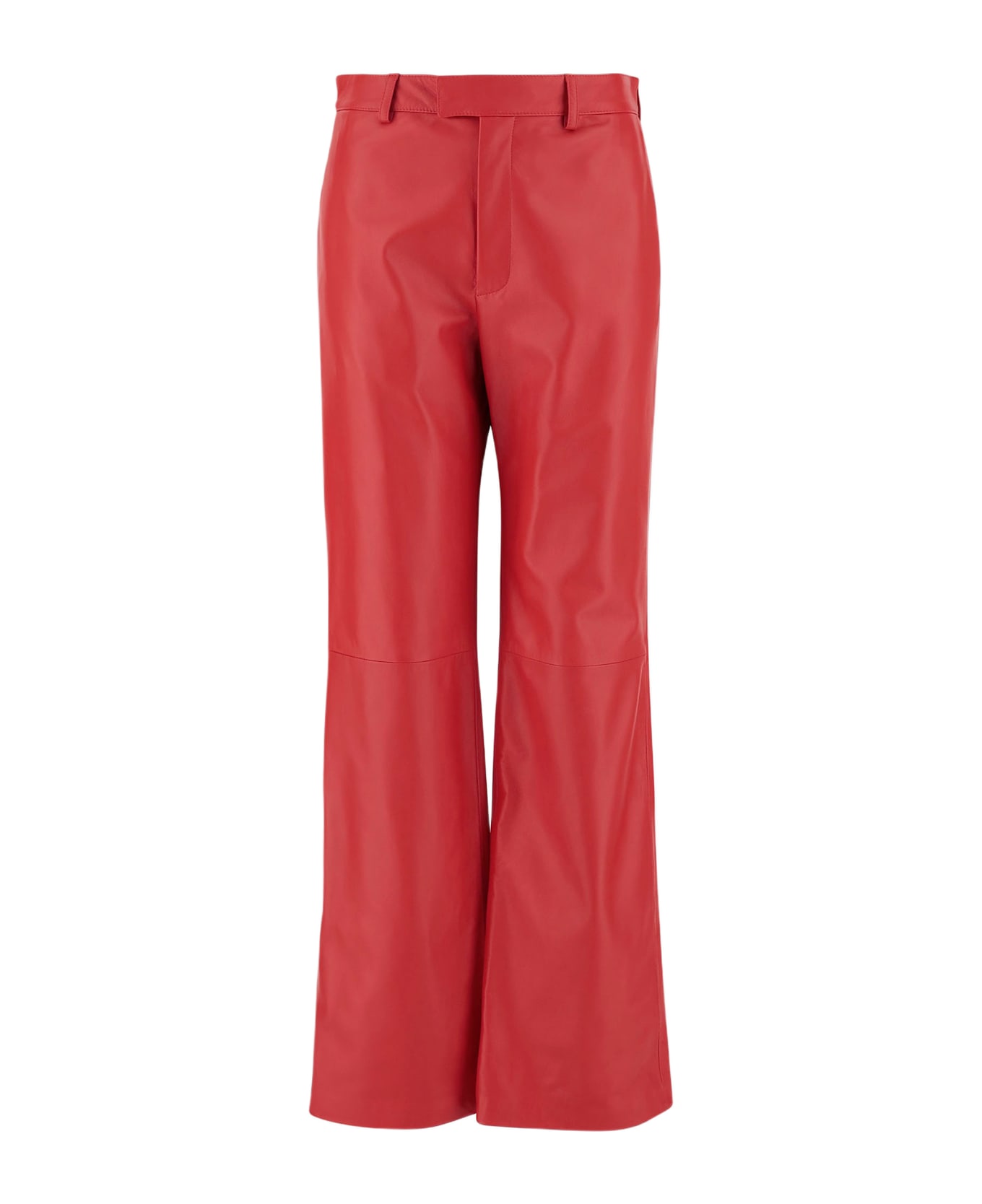 Armarium Tito Leather Pants - Red