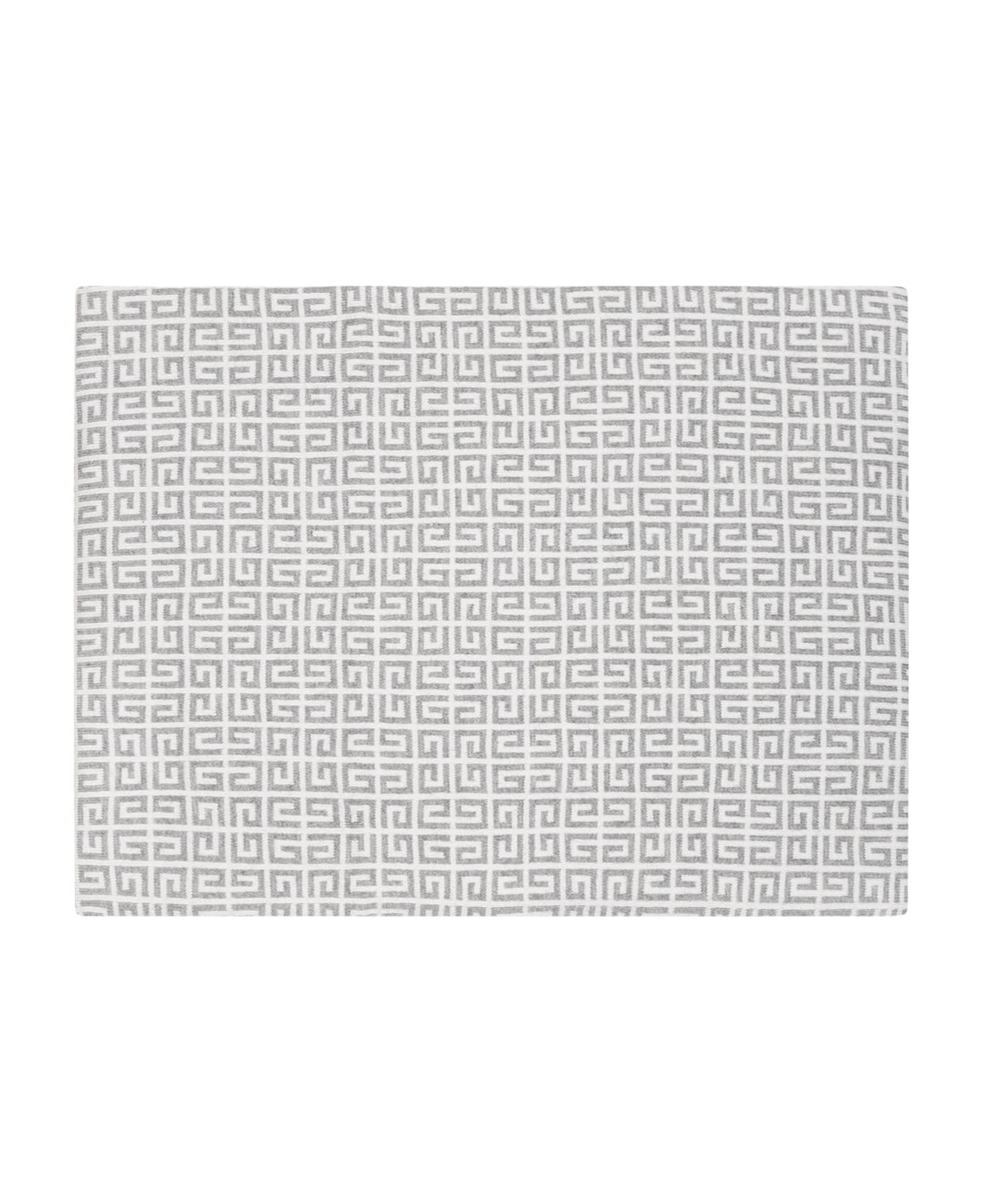Givenchy Multicolor Blanket For Babykids With Logo - Multicolor