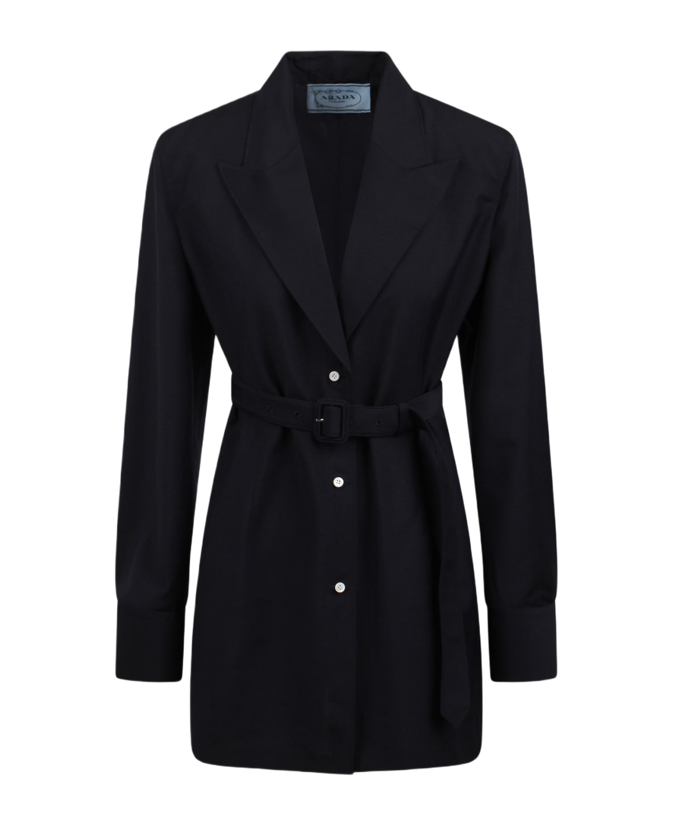 Prada Single-breasted Shirt Jacket | italist Prada Single-breasted Shirt Jacket | italist