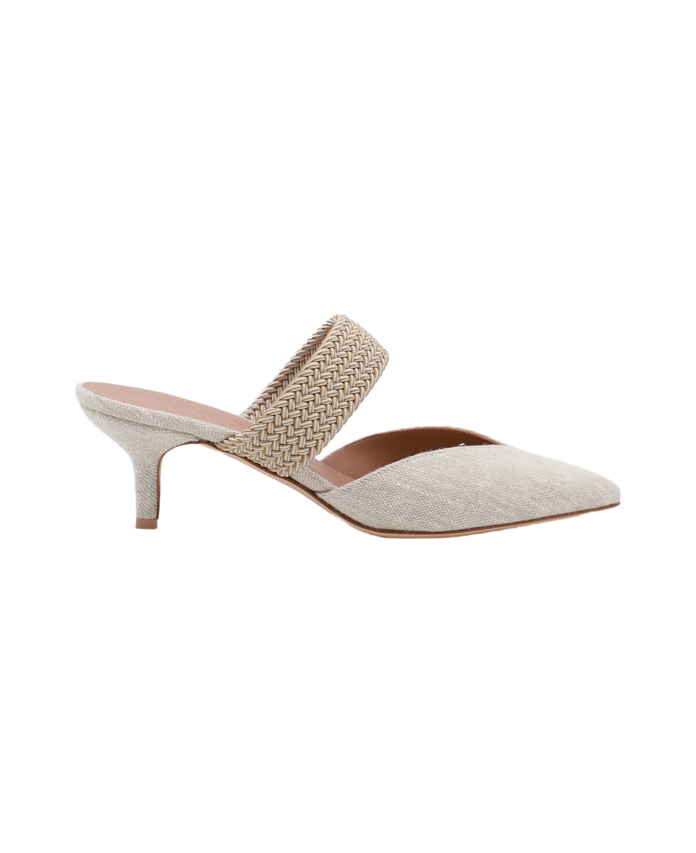 Malone Souliers Beige Leather Pumps - Beige