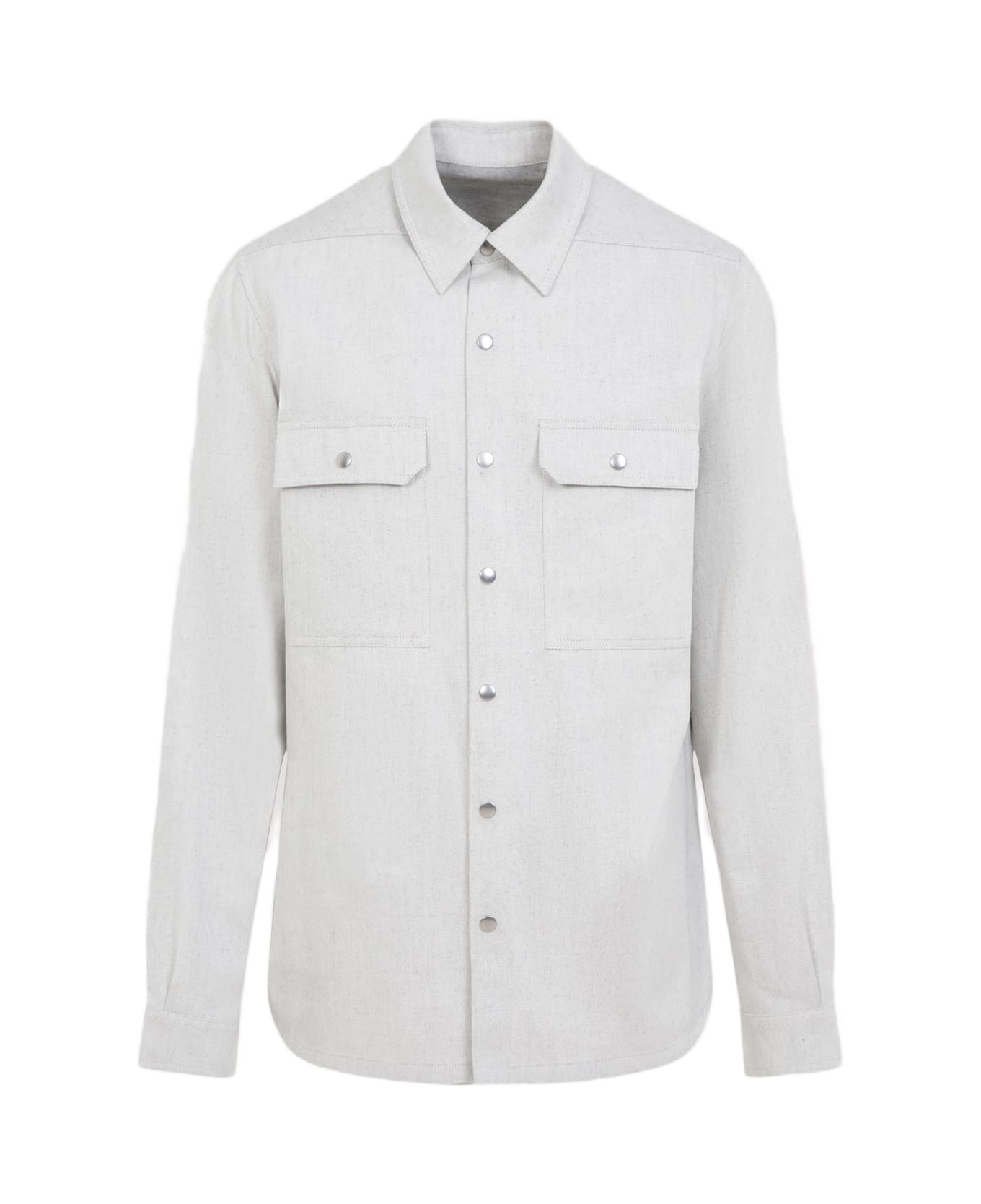 Rick Owens Cotton Outershirt - Dinge