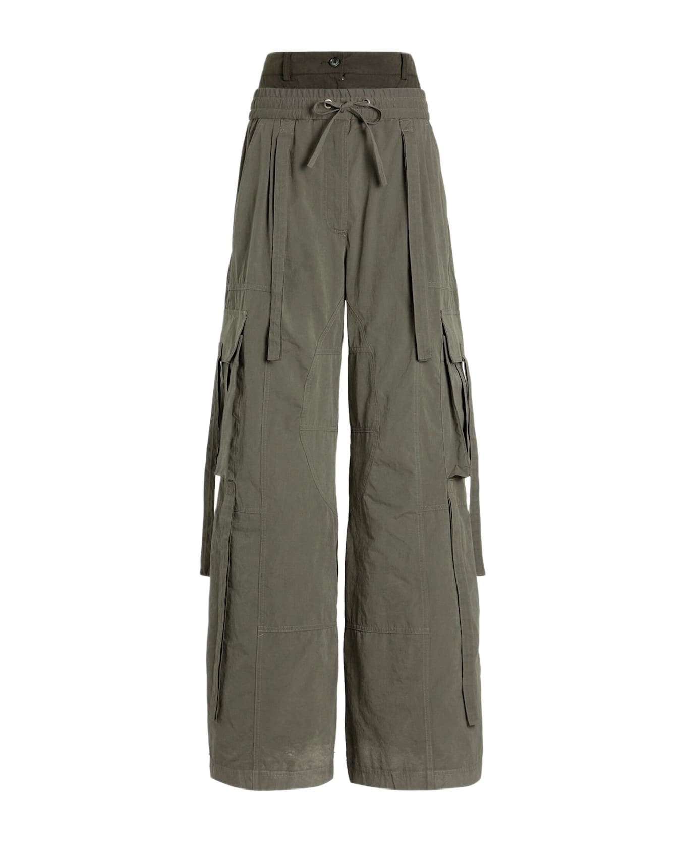 Dolce 
Gabbana Waxed Faille Pants - Green